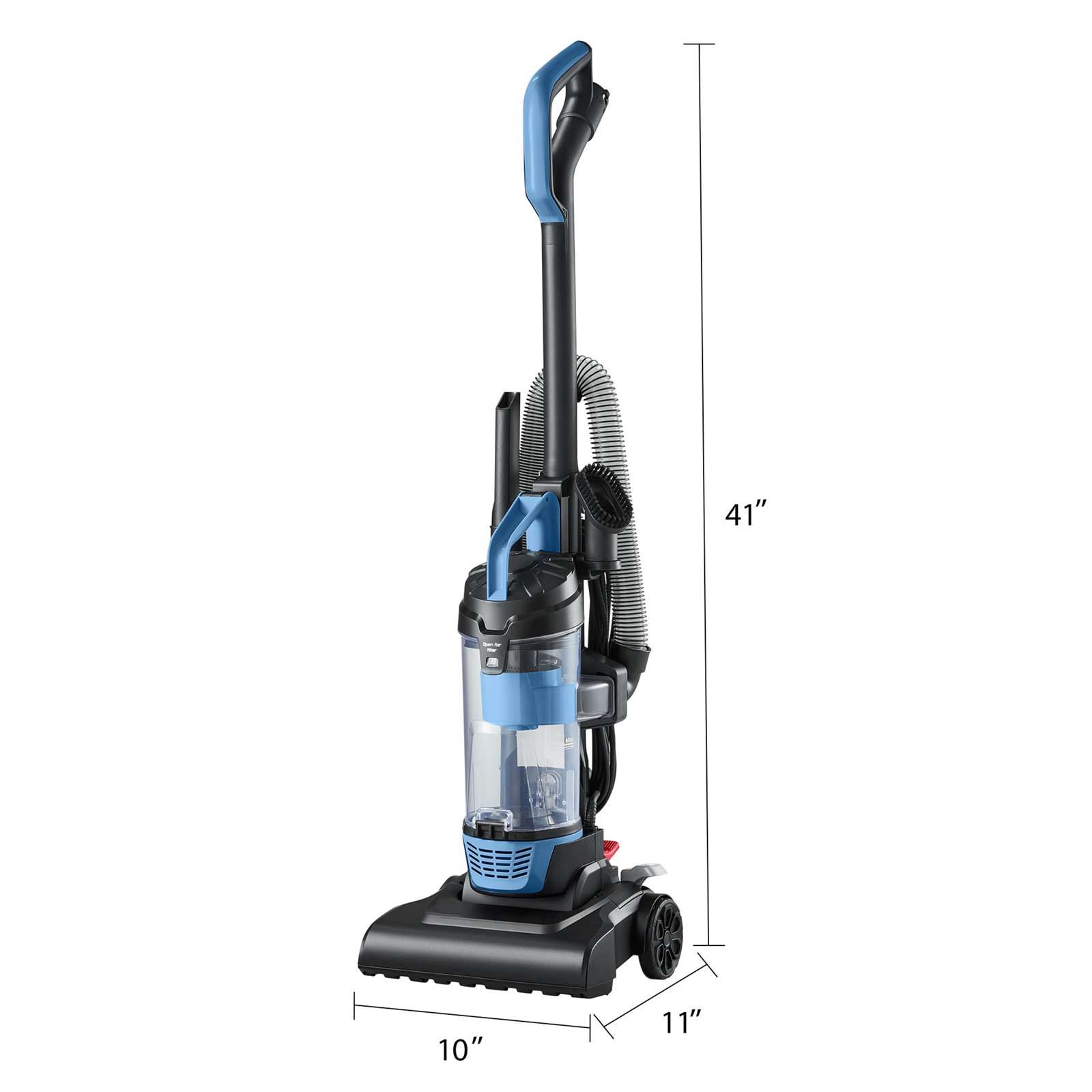 Bagless Upright Vacuum Cleaner, Brush & Crevice Tool Included, Mainstays