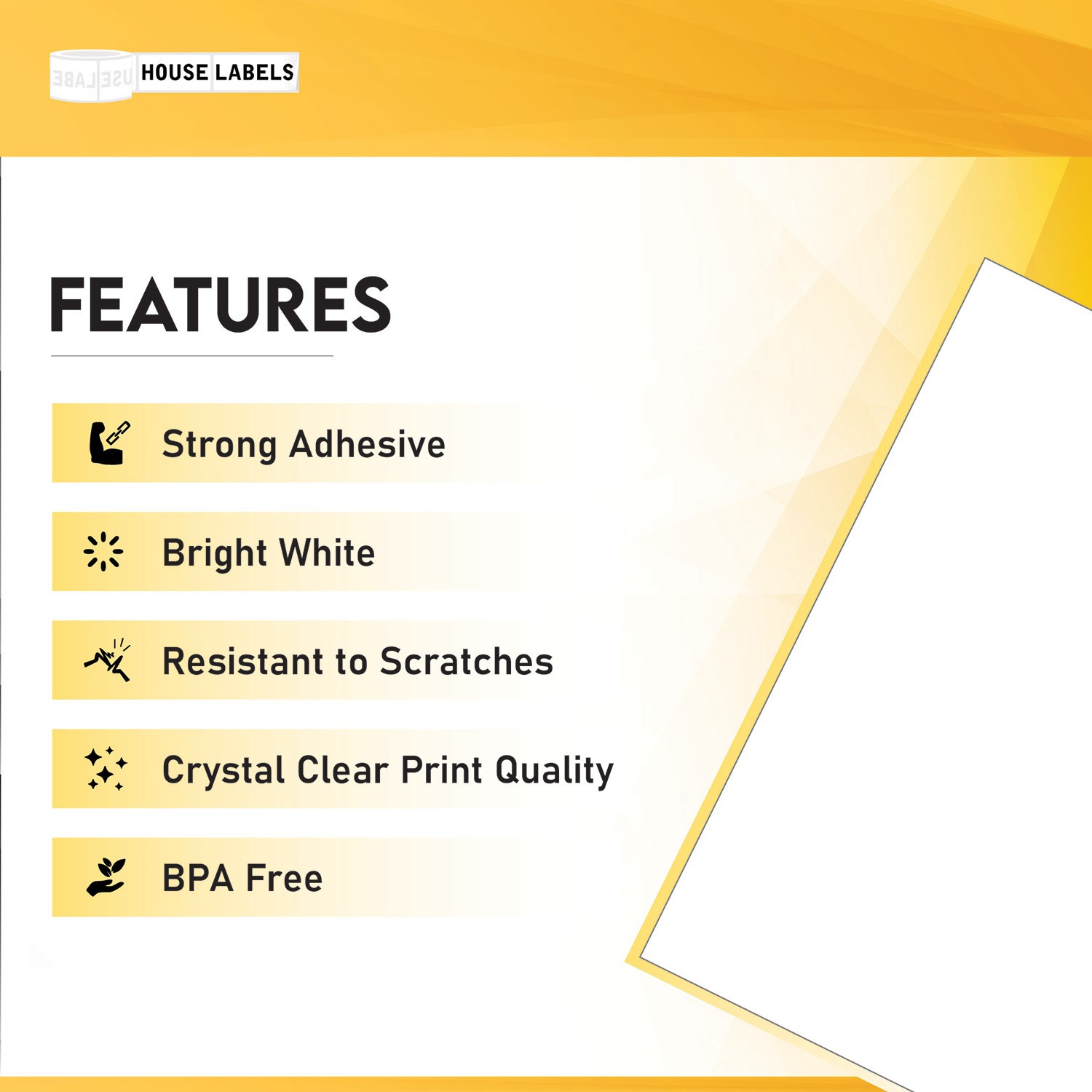 16000 Labels – 200 sheets 80 UP 1 3/4″x 1/2″ Blank White Return Address Labels