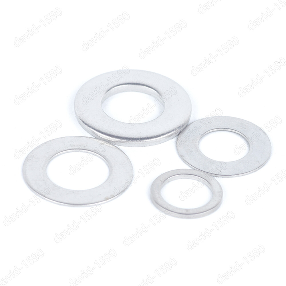 Aluminum Alloy 6061 Flat Washers M3 M4 M5 M6 M8 M10 M12 M16 M20 Enlarged Gaskets