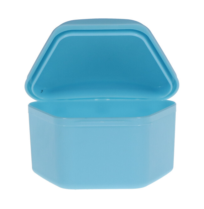 House Brand Dentistry 100010 Denture Storage Boxes Assorted Colors 12/Pk