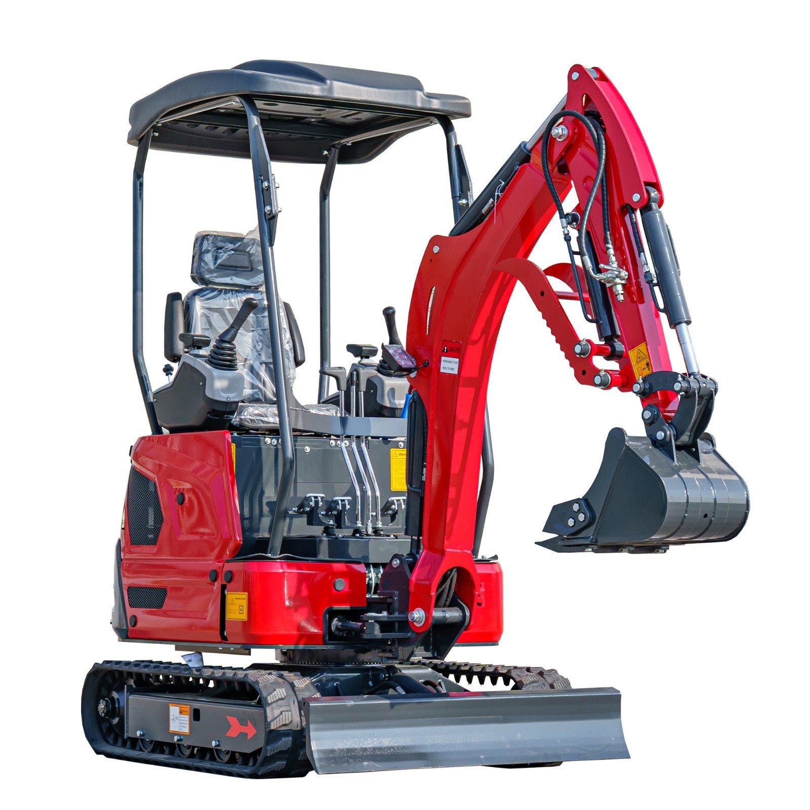 2 Ton 4409lbs Diesel Mini Excavator EPA Kubota D902 Engine Side Swing 2025 USA