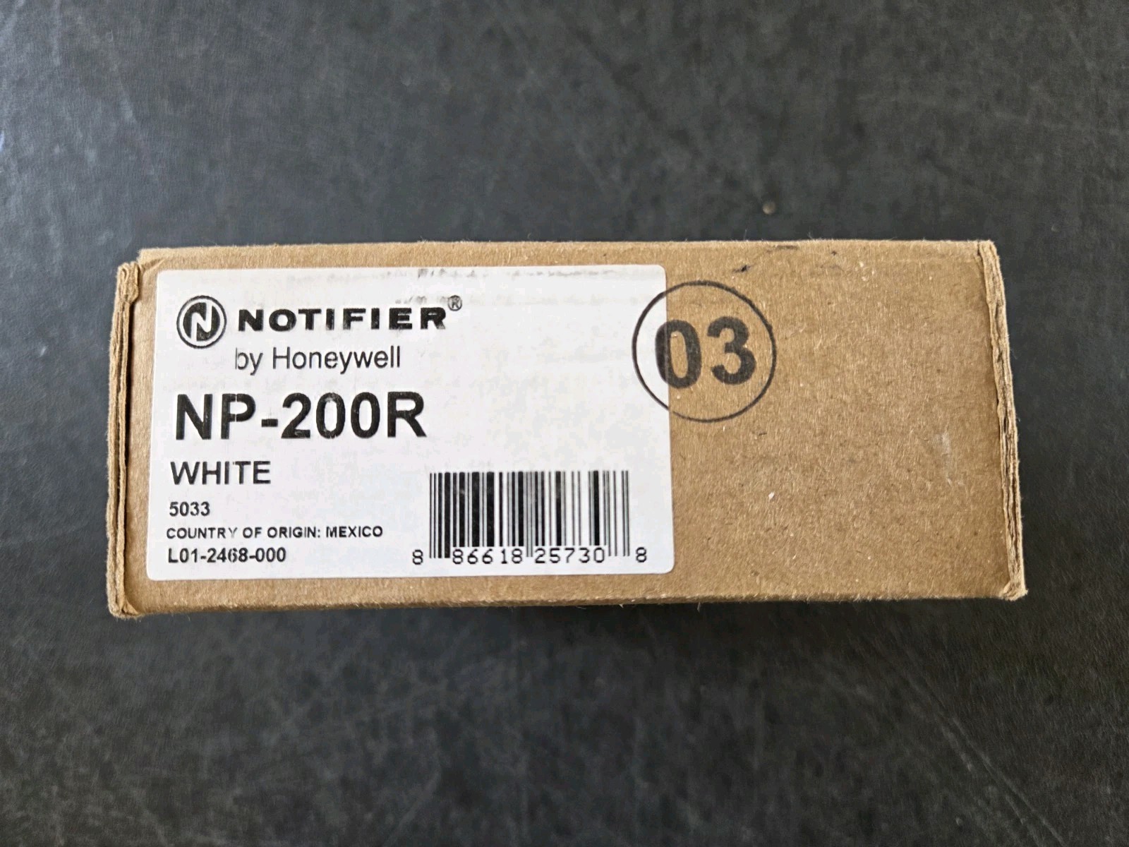 NOTIFIER NP-200R REMOTE TEST CAPABLE PHOTO SMOKE DETECTOR “WHITE” – BRAND NEW