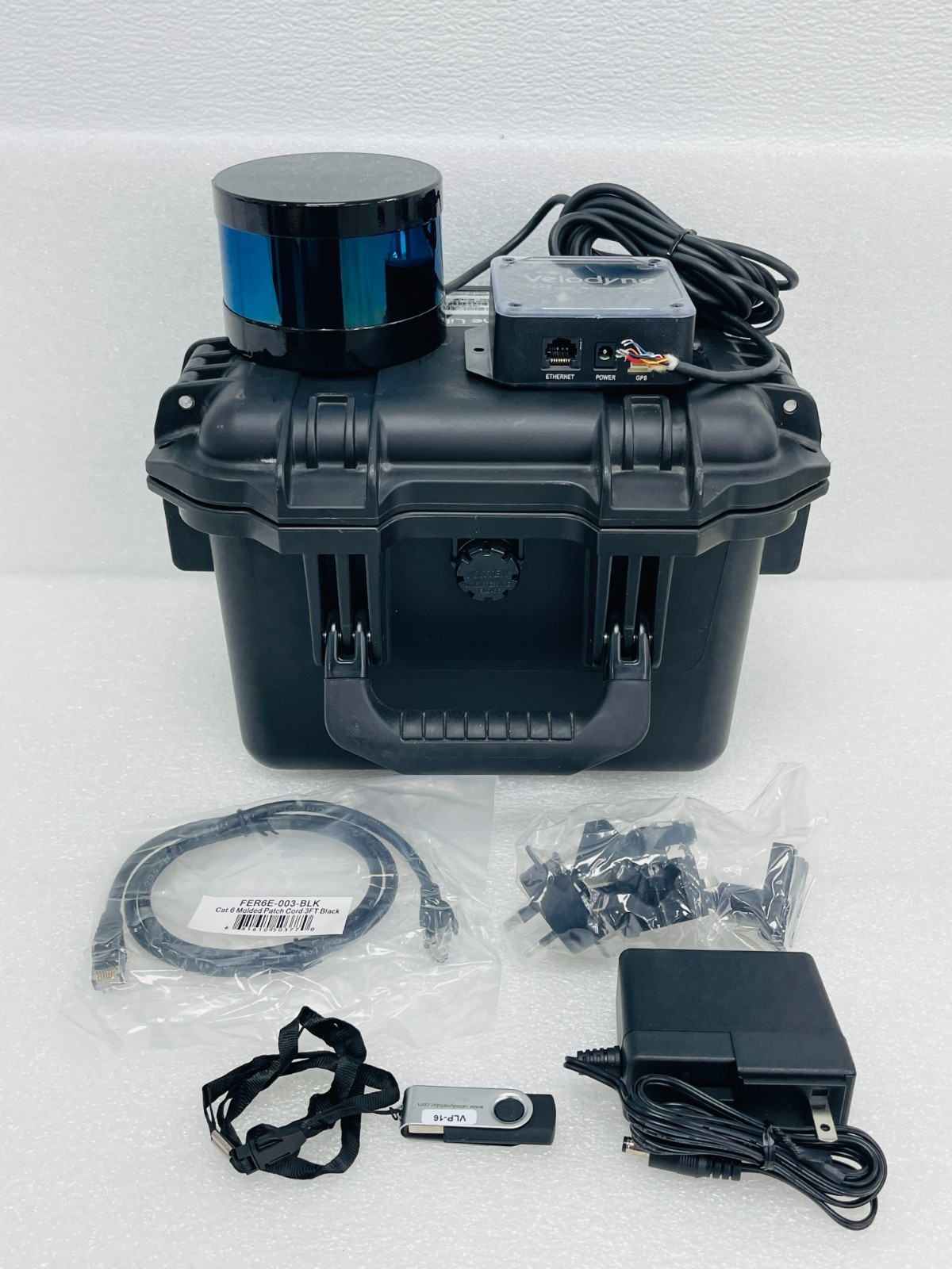 LITTLE USE – Velodyne VLP-16 LiDAR Sensor Puck LITE Kit Model With Case