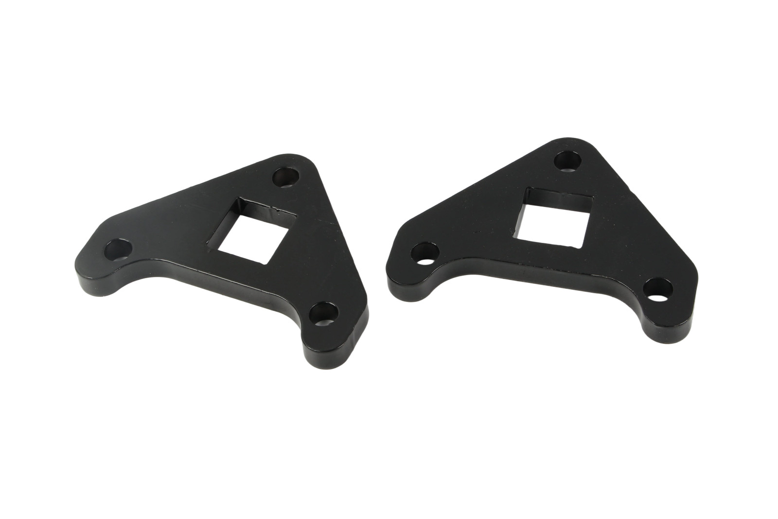 Fits For Chinese Mini Excavator Drive Motor Bracket BLACK Flange bracket 2Pcs
