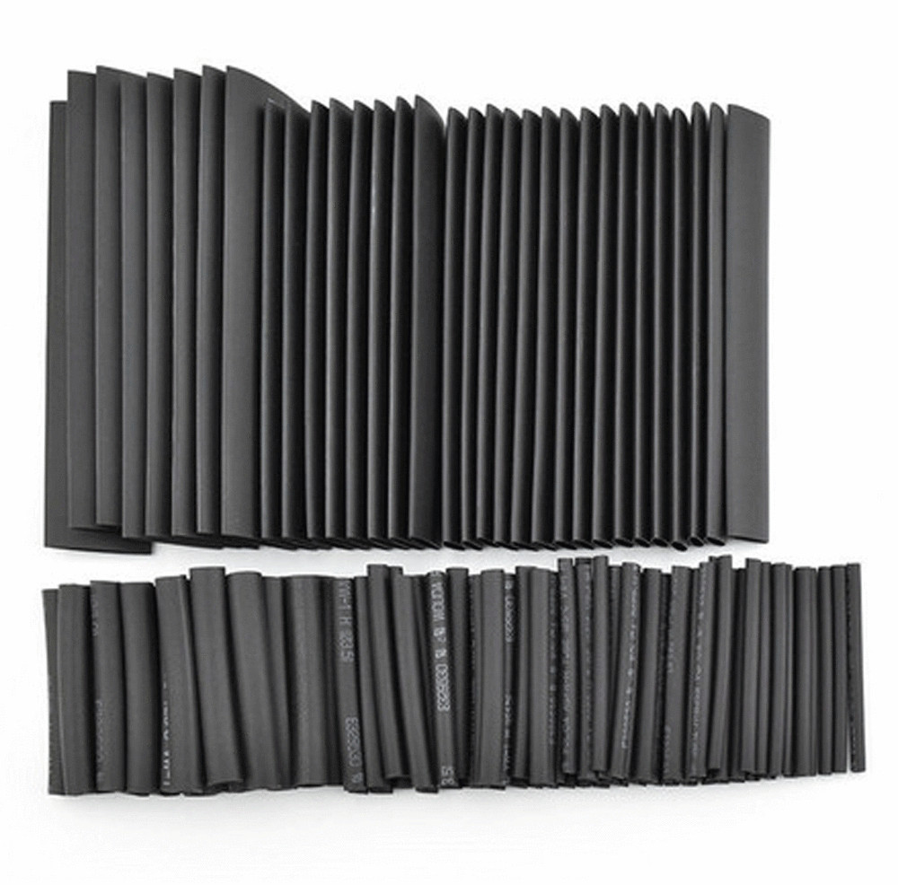127pcs Heat Shrink Tubing Electrical Wire Insulation Cable Connection Sleeve Kit