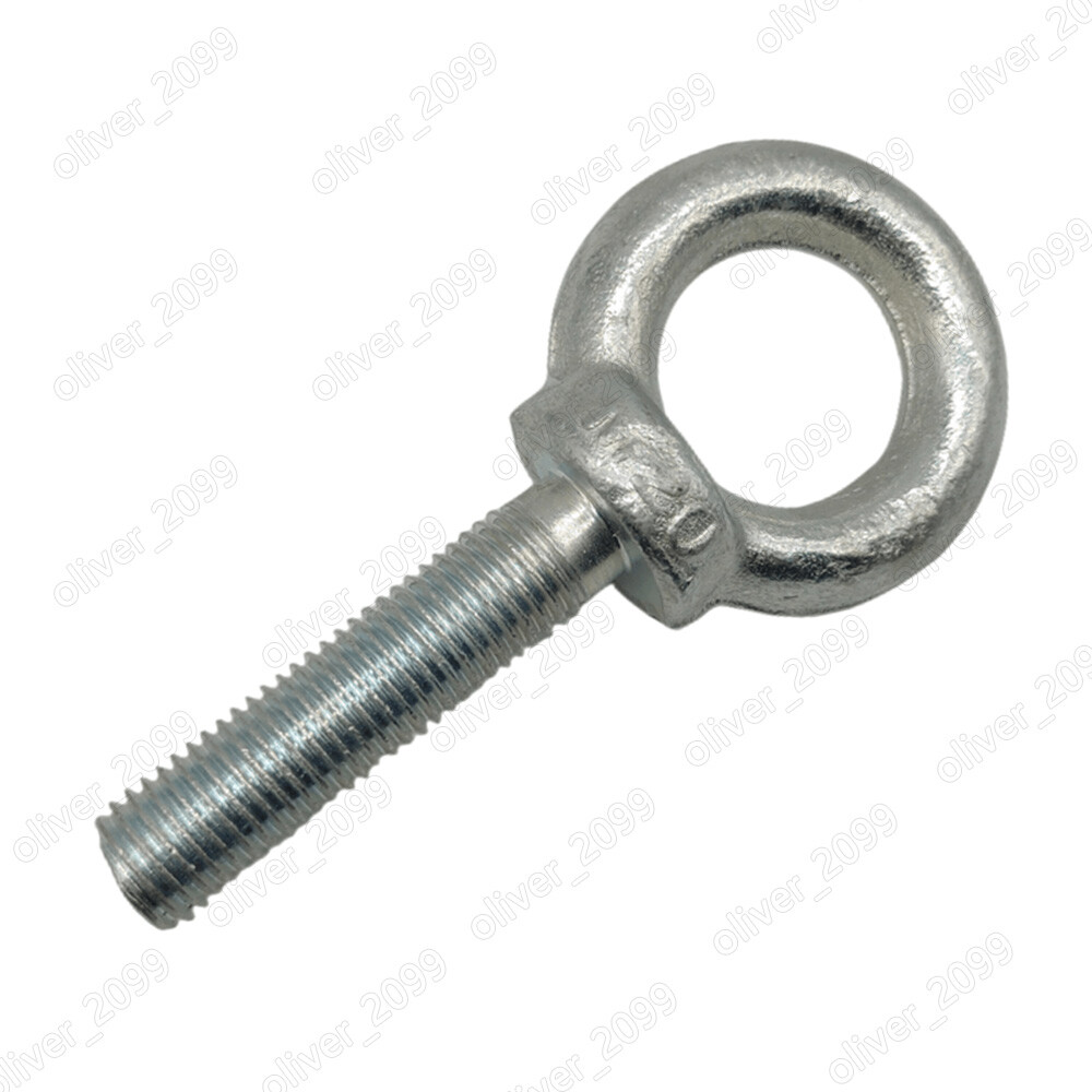 Galvanized Steel Lifting Eye Bolts M6 M8 M10 M12 M14 M16 M18 M20 M22 M24 M30 M36