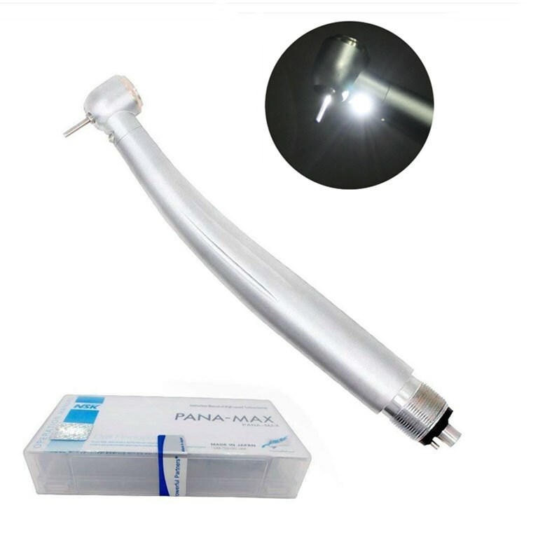 Dental High Speed LED Handpiece Fiber Optic Egenerator Handpiece NSK Pana Max US