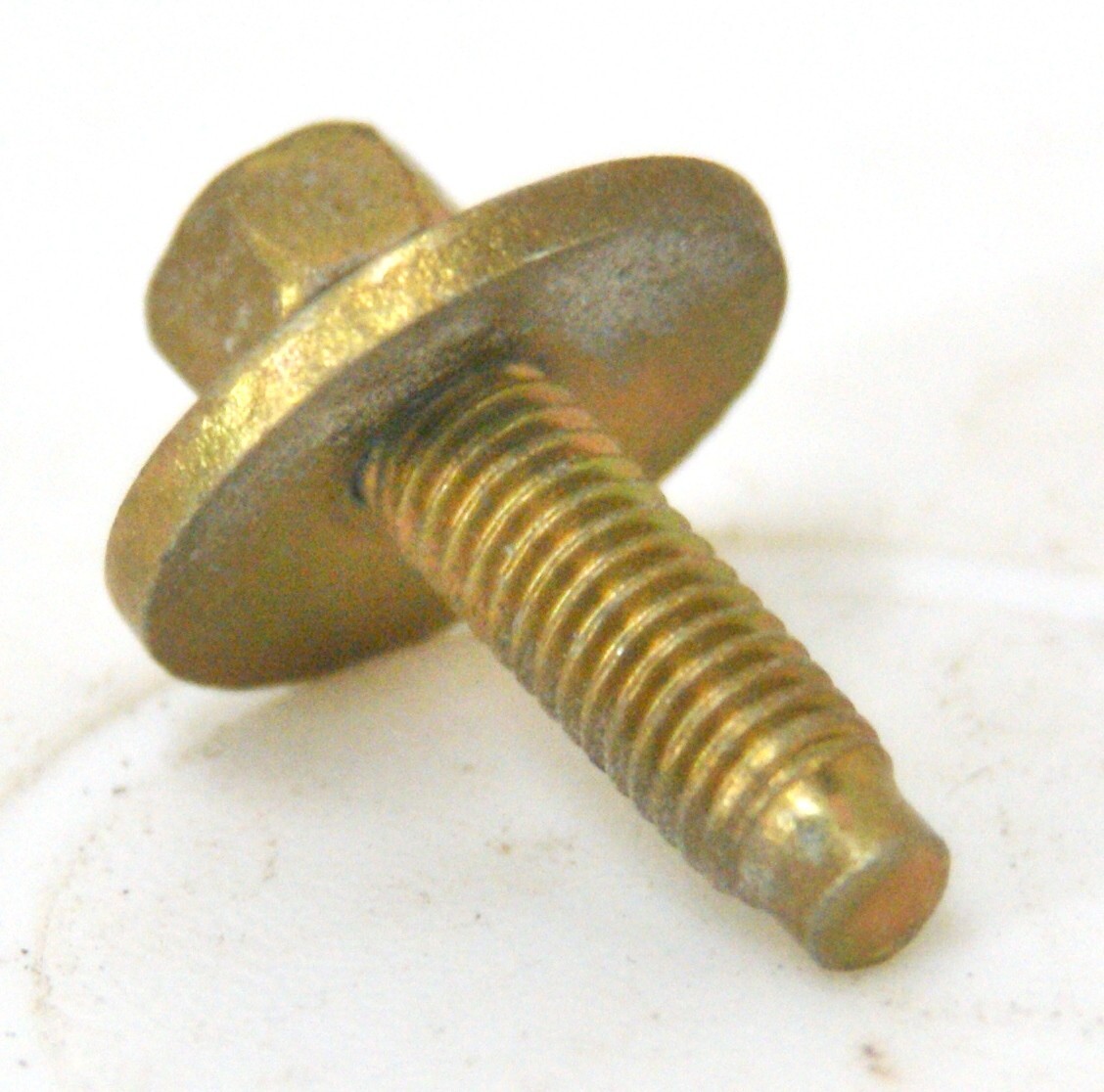 (10) M6 -1.0 x 20 mm Flange Head Hex Bolt W/ Washer Class 9.8 Steel–7987