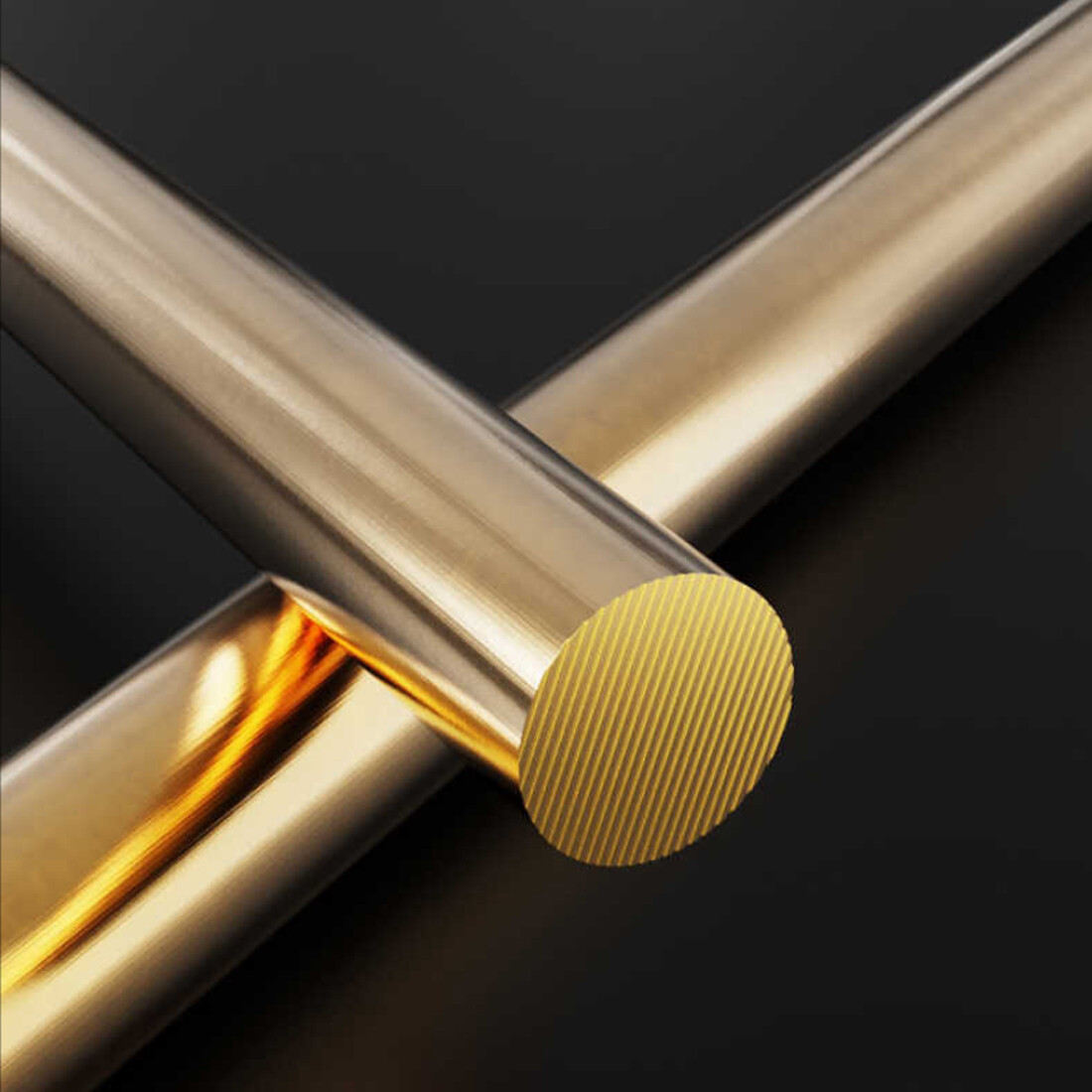 Brass Round Bar Rod Dia 3/5~80mm H59 Solid Bar/Rod Lengths 100/150/200/250/300mm