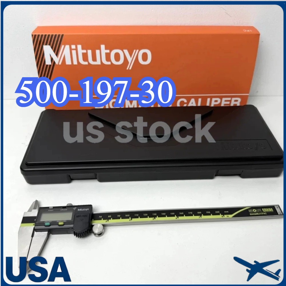 500-197-30 Mitutoyo 200mm/8″ Absolute Digital Digimatic Vernier Caliper US