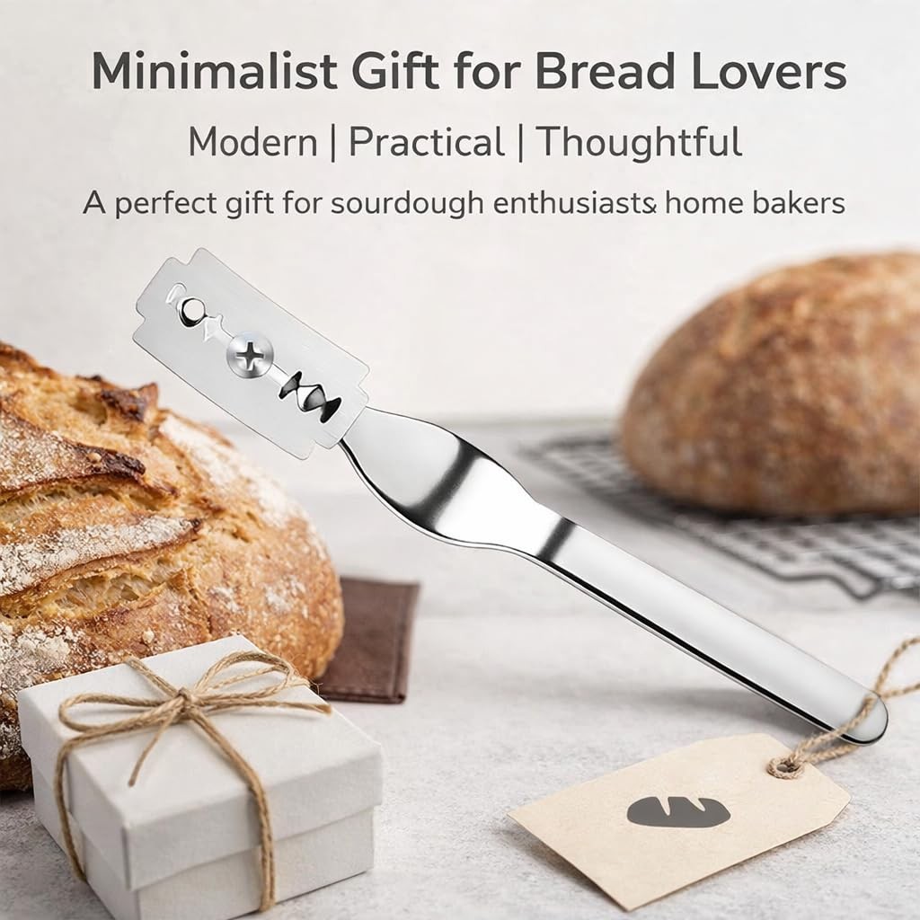 TFORESTER Bread Lame for Sourdough Baking – Stainless Steel 1.7″, 1 Pack