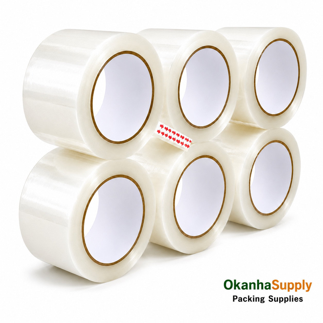 24 Rolls Clear Packing Tape 3″ x 110 Yards Heavy Duty Shipping Tape 2 Mil