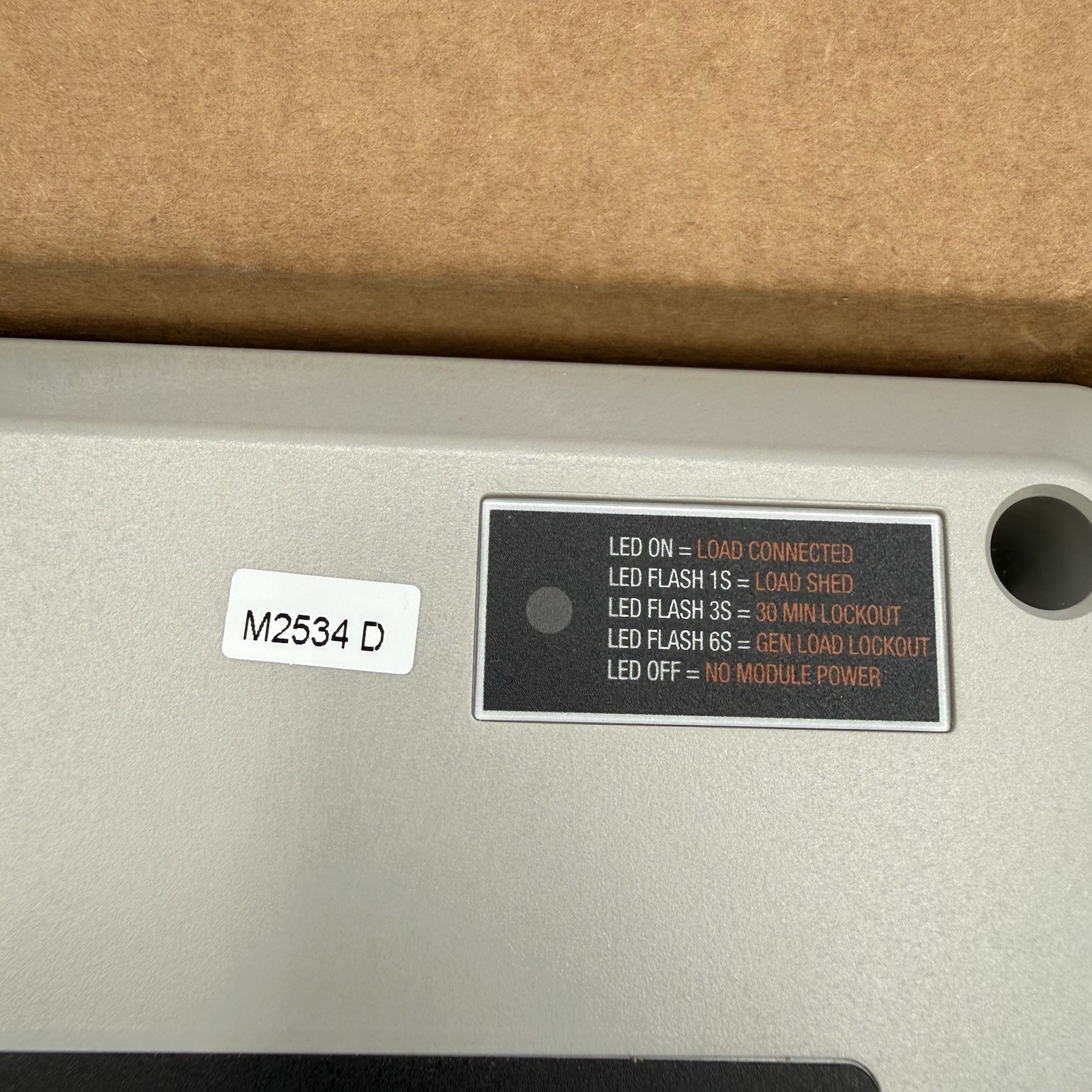 Generac 7000 50 Amp Load Manager Wireless Power Management Gray NEW