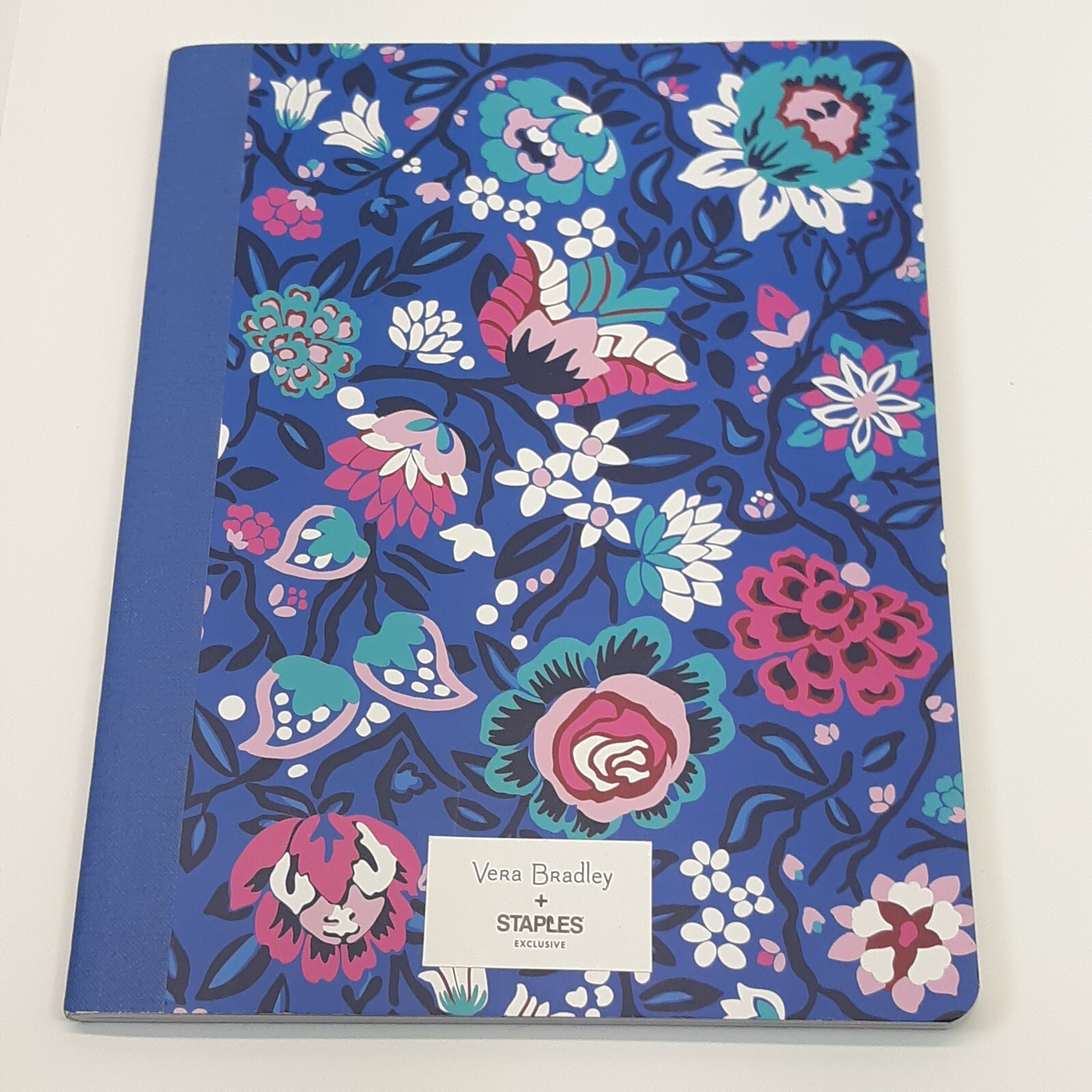 Vera Bradley Desk Accessories Set Bloom Berry Notebook Dry Erase Board Cup