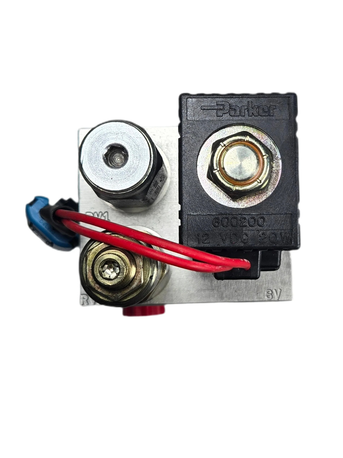 Parker IC-4601 122308 Hydraulic Manifold Solenoid Block Valve