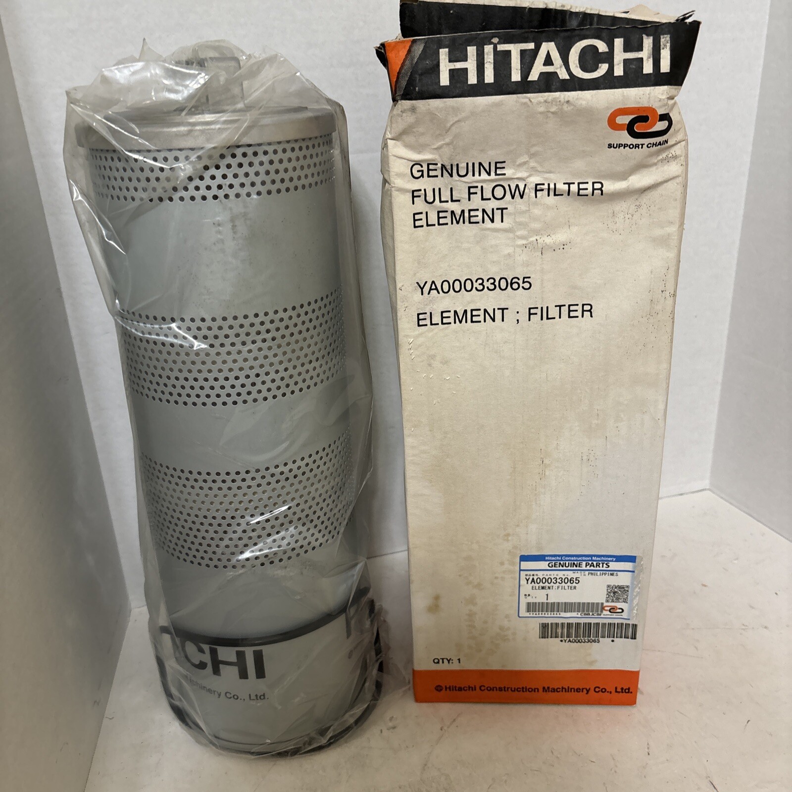 HITACHI YA00033065 Full Flow Filter Element Genuine New