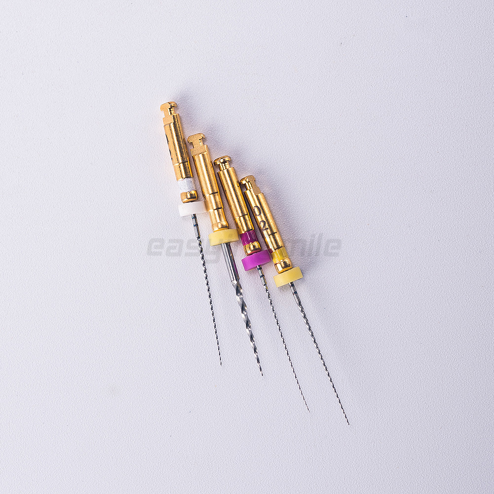 4Pc Endodontic Glide Path Files Dental Endo NITI Rotary File 25/21mm #13 02Taper
