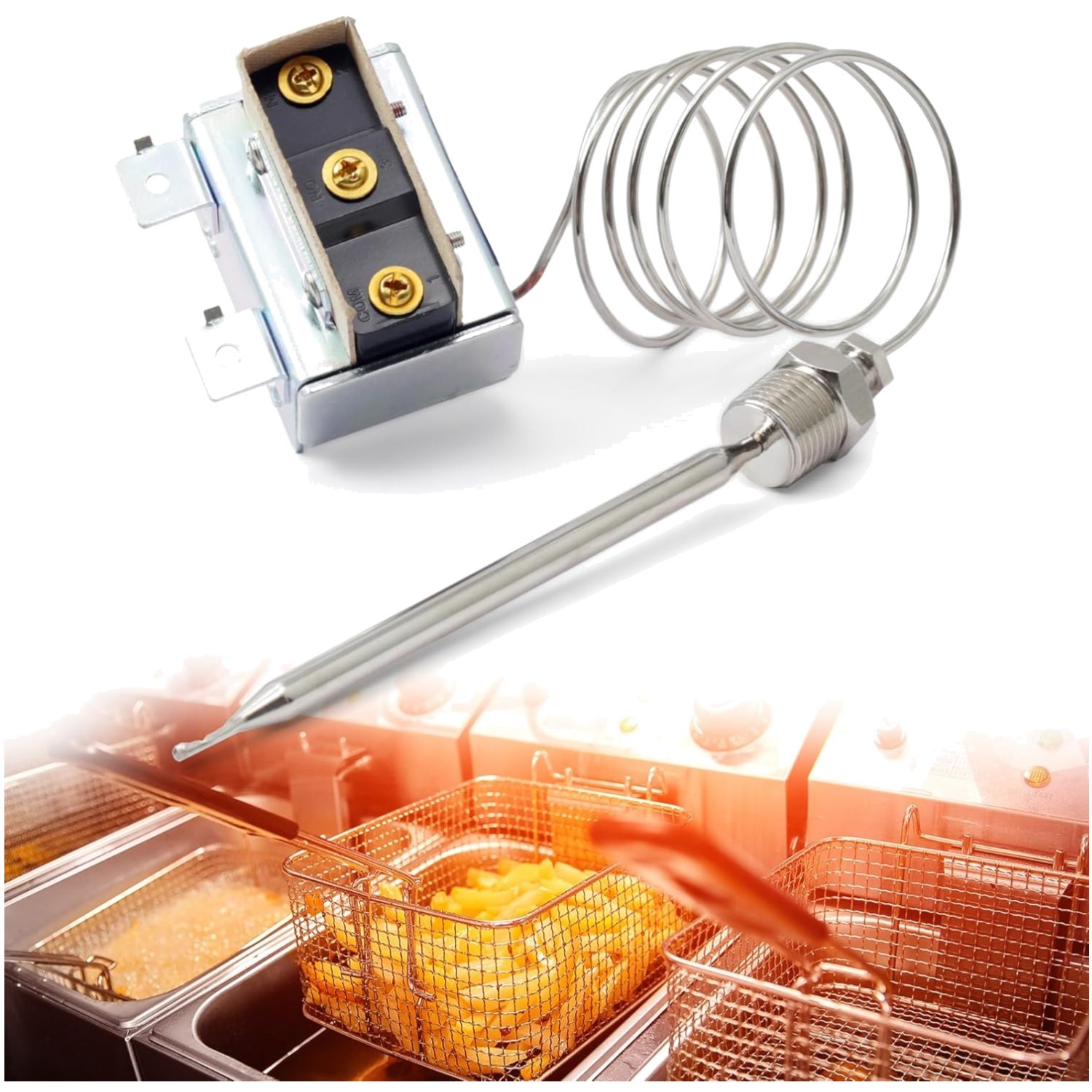 High Limit Thermostat Fryer Switch Replacement