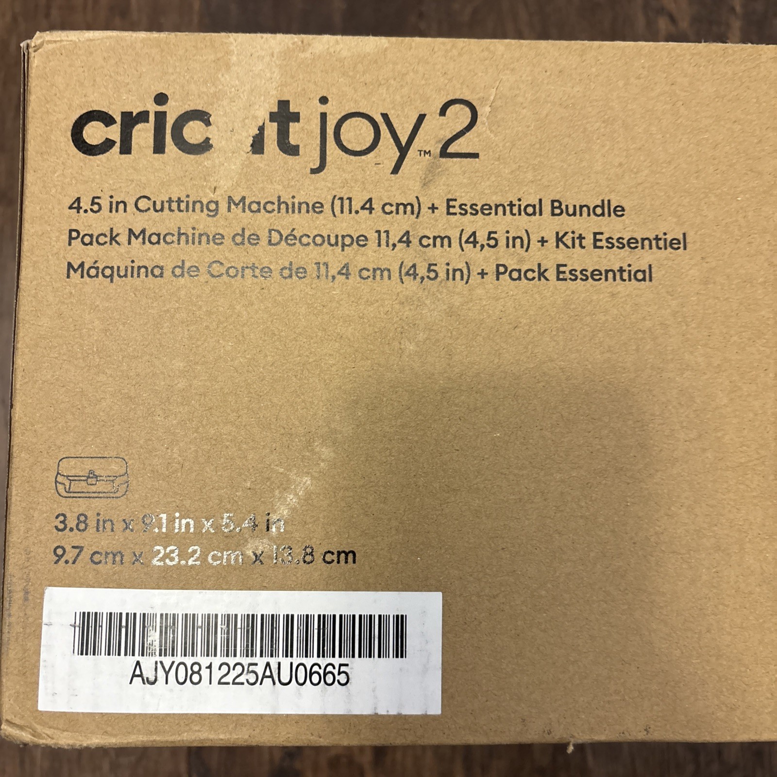 Cricut Joy 2 Essential Bundle Smart Cutting Machine Blue w/ Original Box