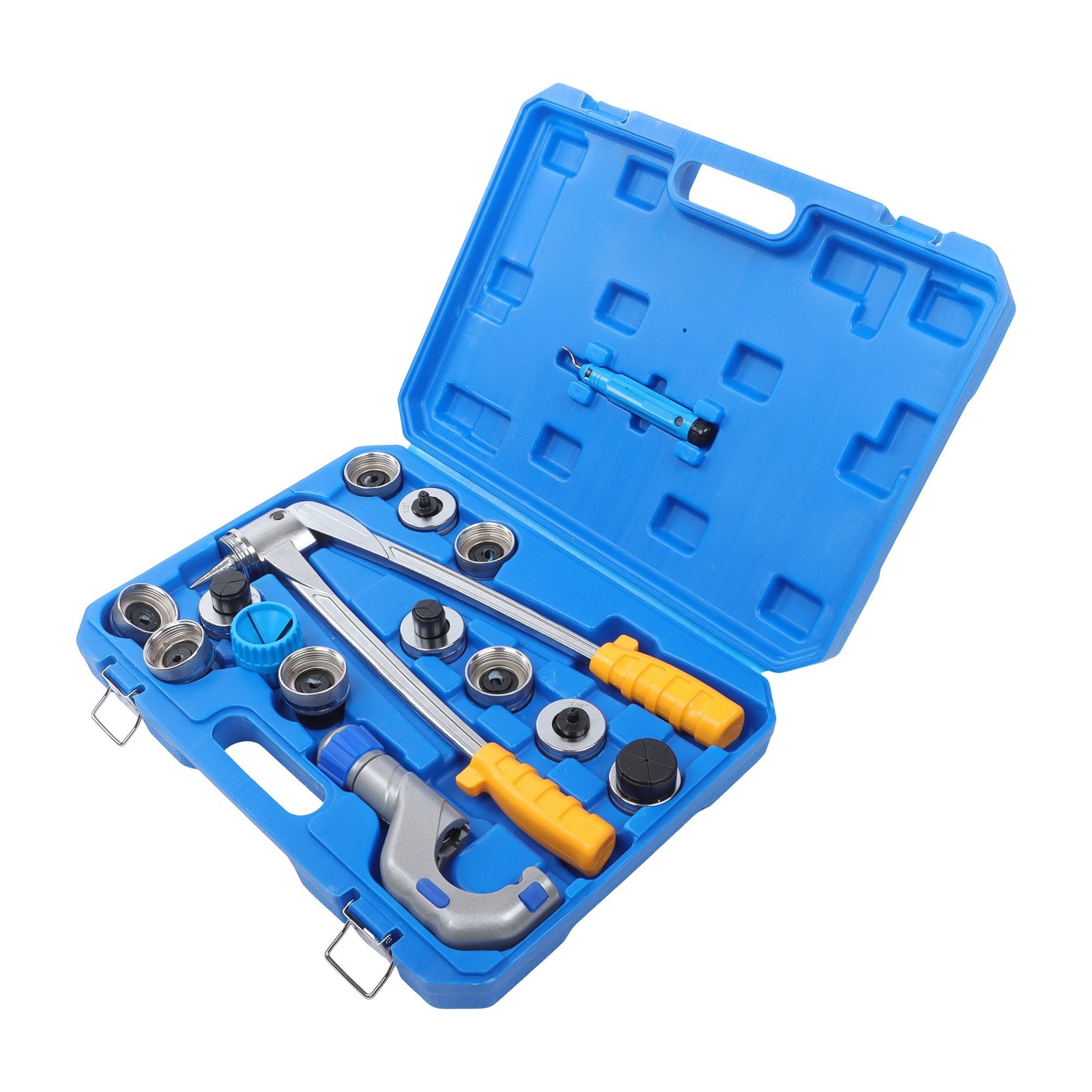 High Quality HVAC Tubing Expander Kit Tube Swaging Set Includes 3/8” To 1-5/8”