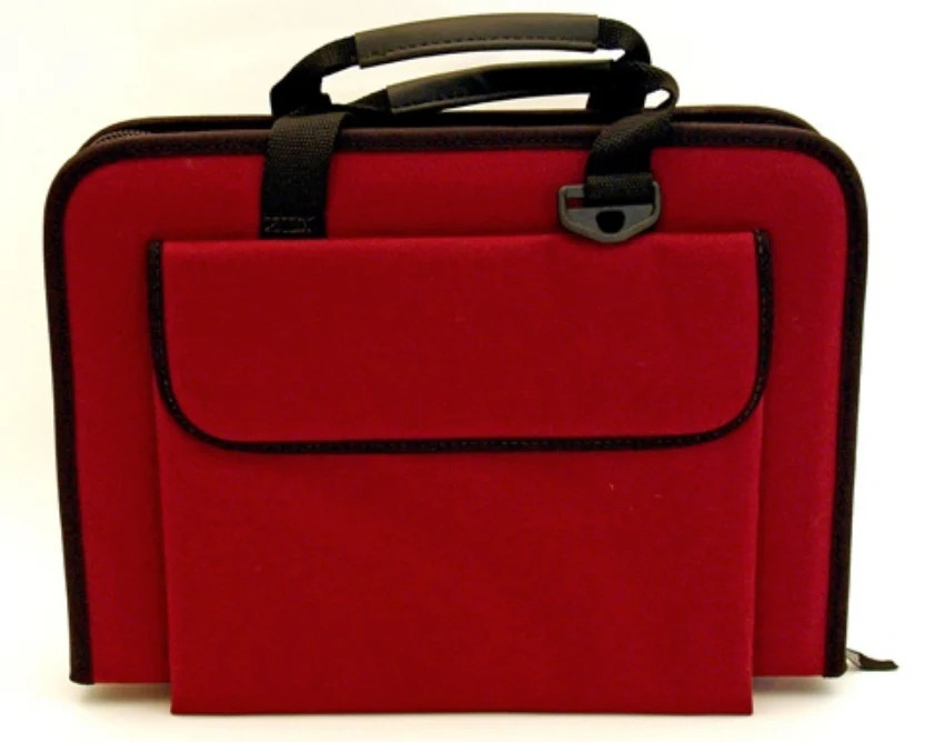 669ZTBURG – PLATT LUGGAGE – MASTER TECHNICIAN – BURGUNDY – Interior Dimensions (