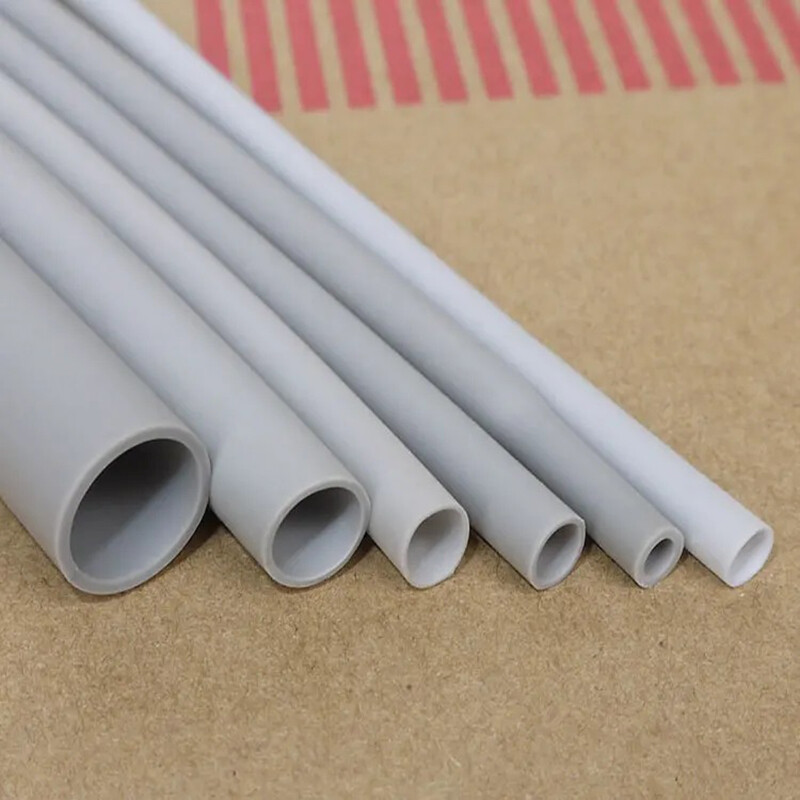 1.7:1 Flexible Silicone Heat Shrink Shrinkable Tube Tubing 1 Meter Yellow/Gray