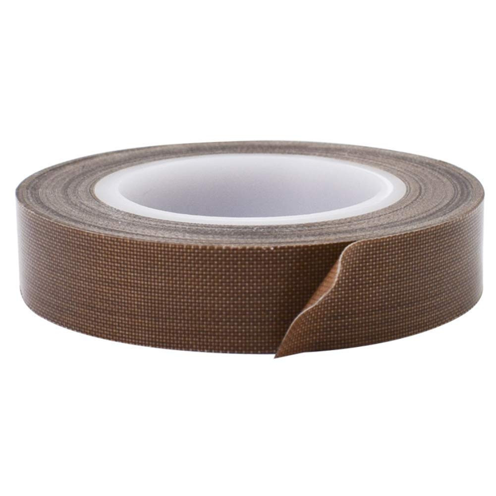 PTFE Coated Fabric Teflon Tape High Heat Adhesive Brown