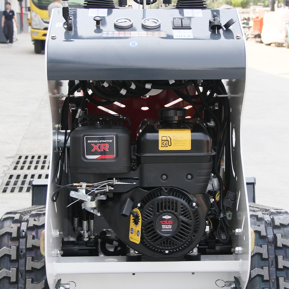 Mini Skid Steer Loader Tracked 13.5HP Stand-on Compact Skid Steer USA Stock