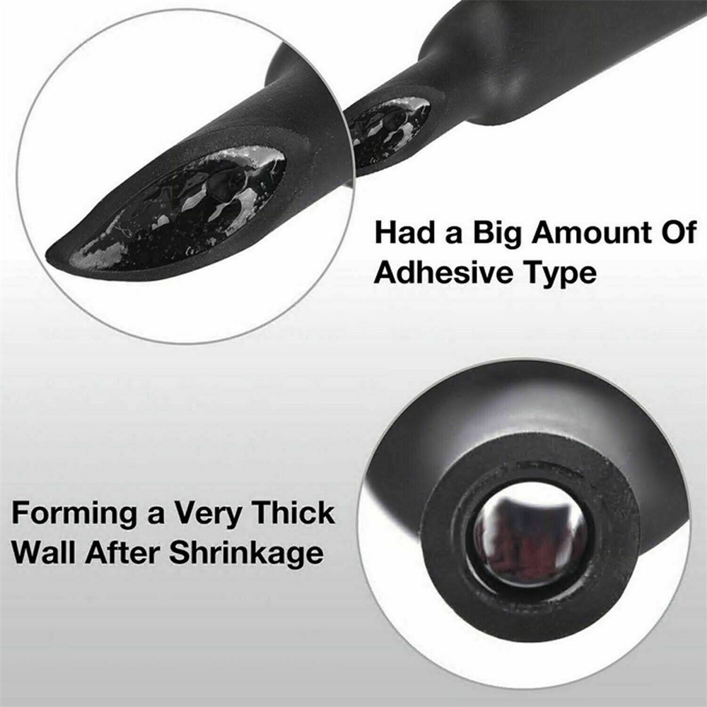 10 ft Dual Wall Adhesive Glue Lined Φ1/4″ (6.4mm) Heat Shrink Tubing 3:1 Ratio