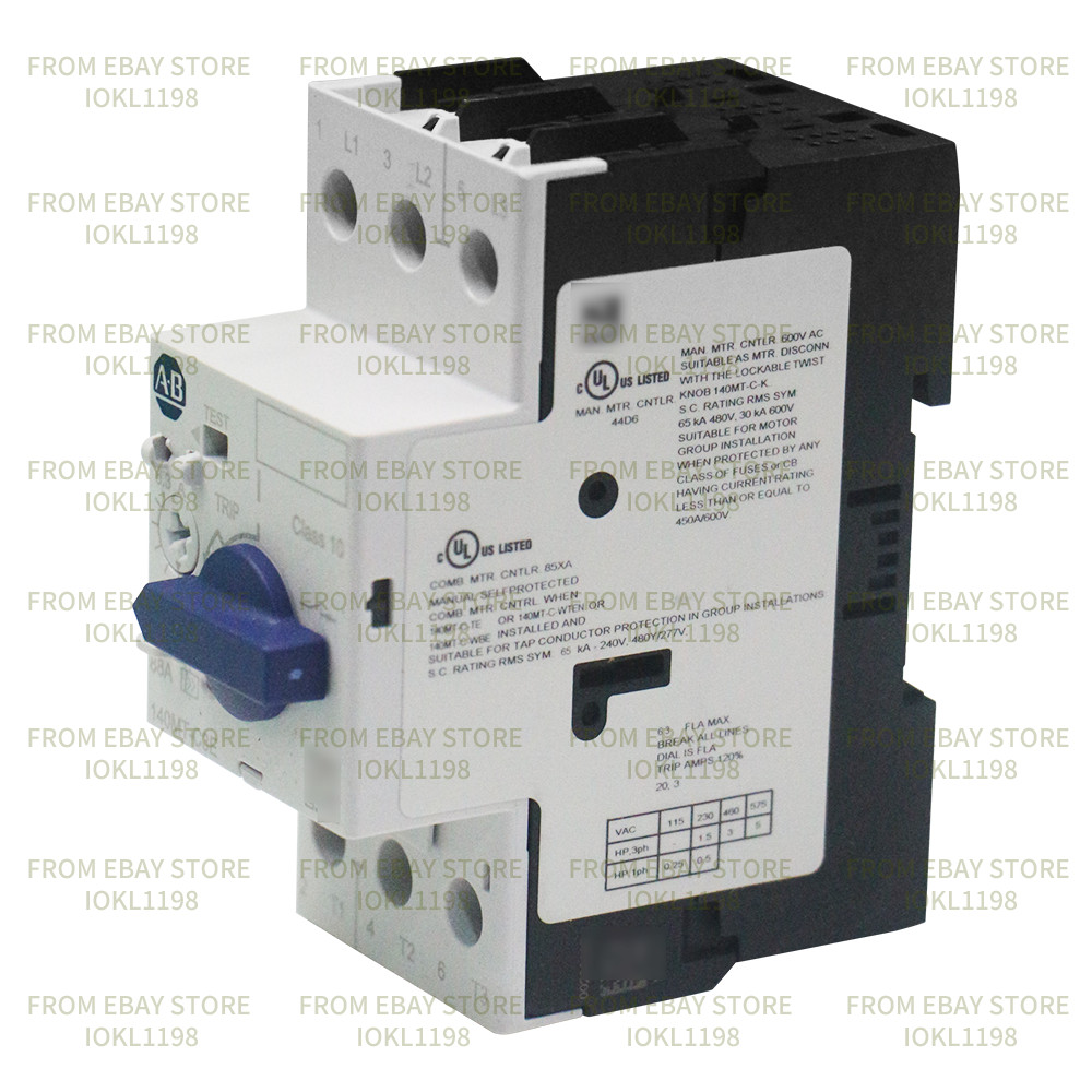 140MT-C3E-B63 Motor Protection Circuit Breaker New Allen Bradley-FAST Shipping
