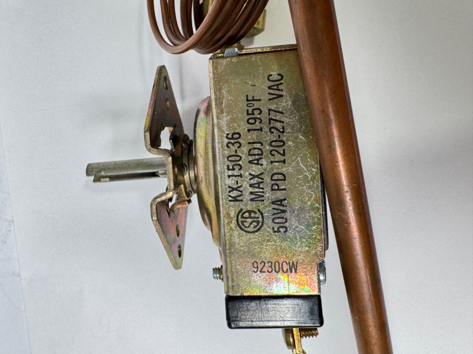 Robertshaw KX-150-36 Fryer Thermostat