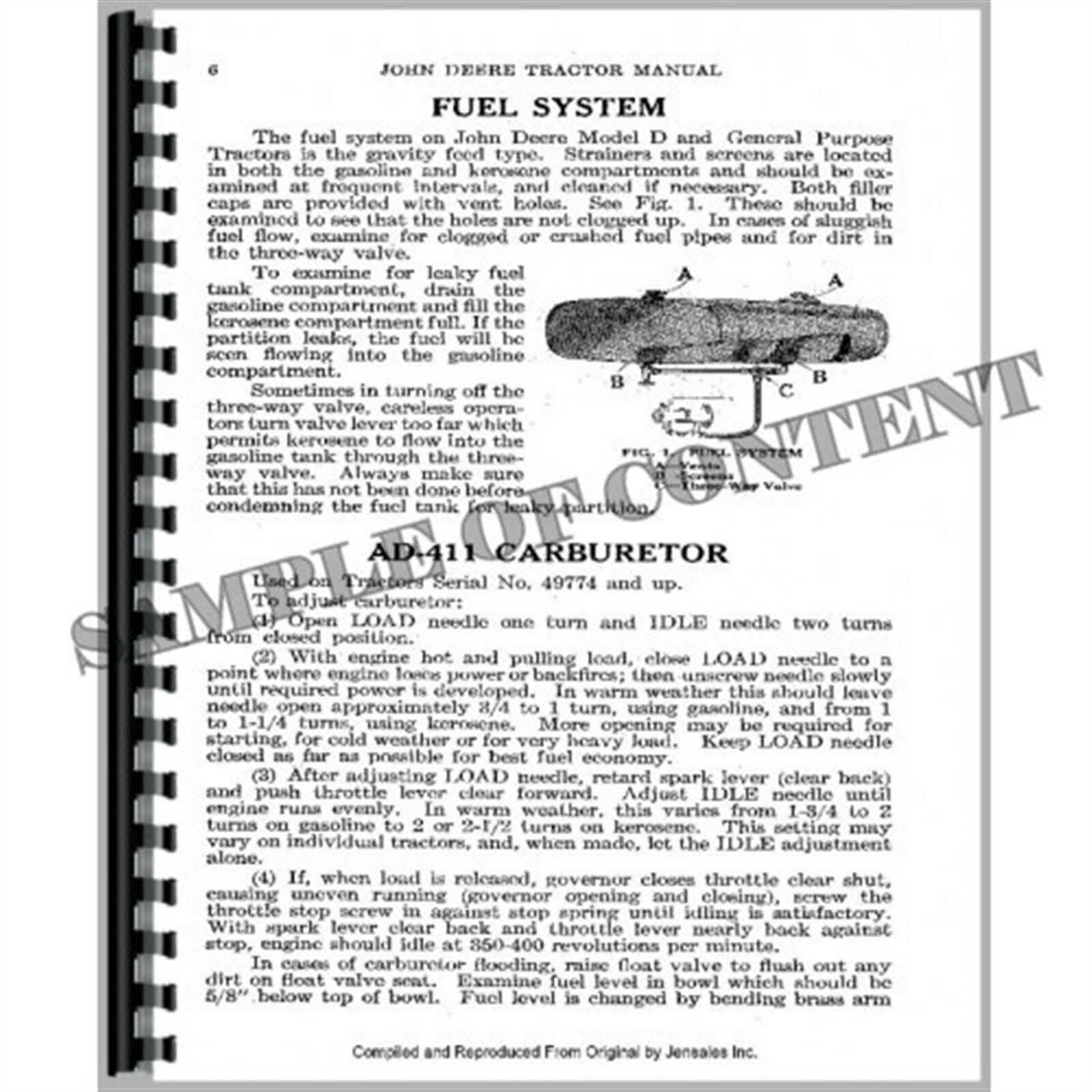 John Deere 100 150 200 250 300 350 450 1730 1770 Plant Monitor System Manual