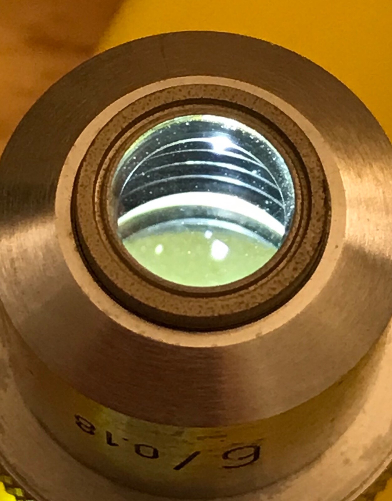 Vintage Leitz Wetzlar Microscope Objective Lens 170/ 6/0.18 Germany – Lot W