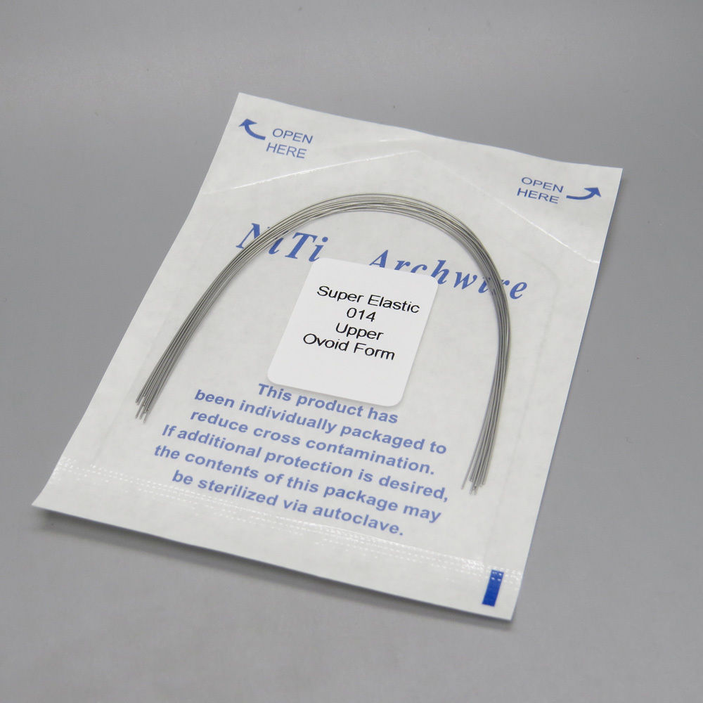 Dental Orthodontic Super Elastic Round Niti Arch Wires Upper + Lower 012-020