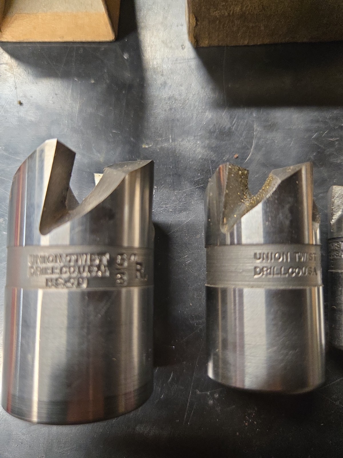 Vintage Union Twist Drill HSS Hollow Mill Cutter Lot USA Machinist Tooling