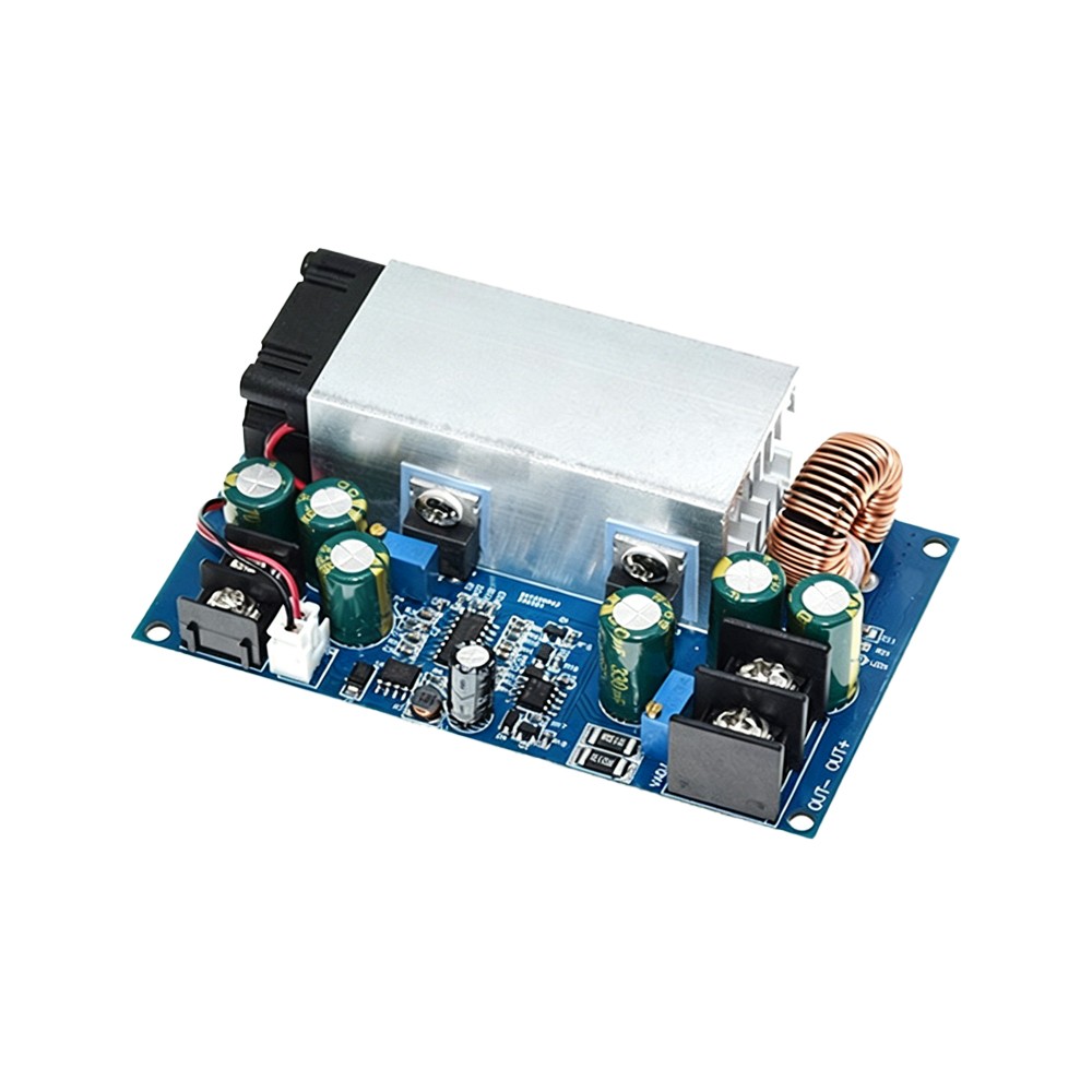 DC-DC 600W DC Adjustable Step-down Buck Converter Module 12V-75V to 5V24V48V 25A