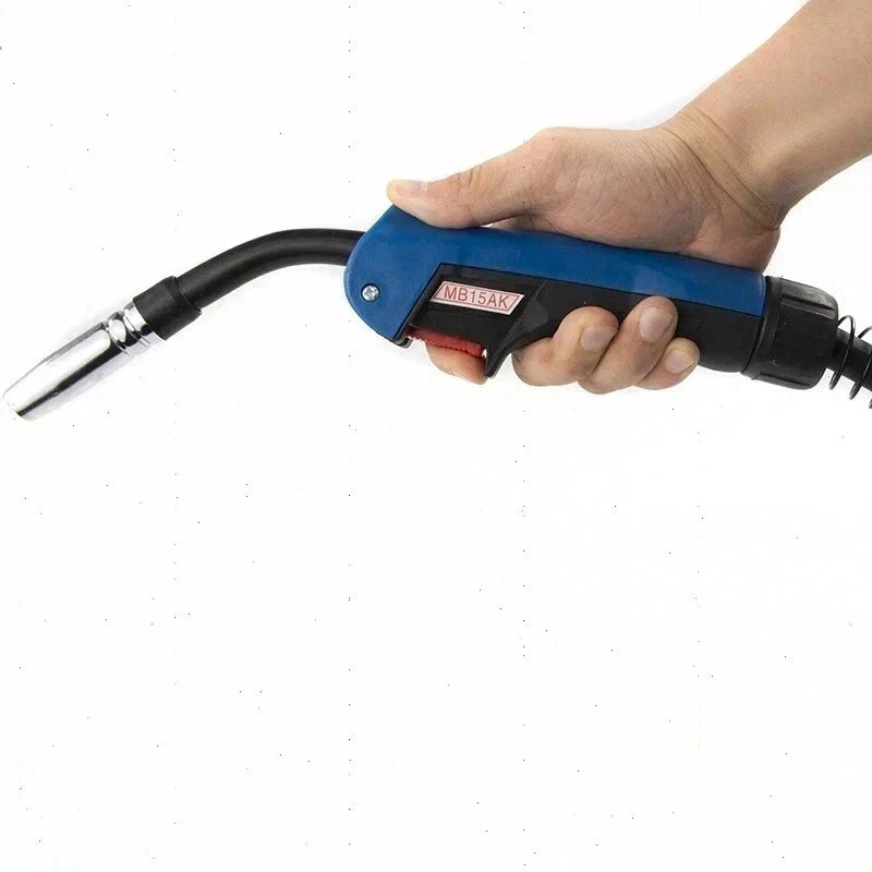 MB-15AK MIG/MAG Welder Torch Gun 5m/16ft Complete CO2 Euro Connector Fit Welder