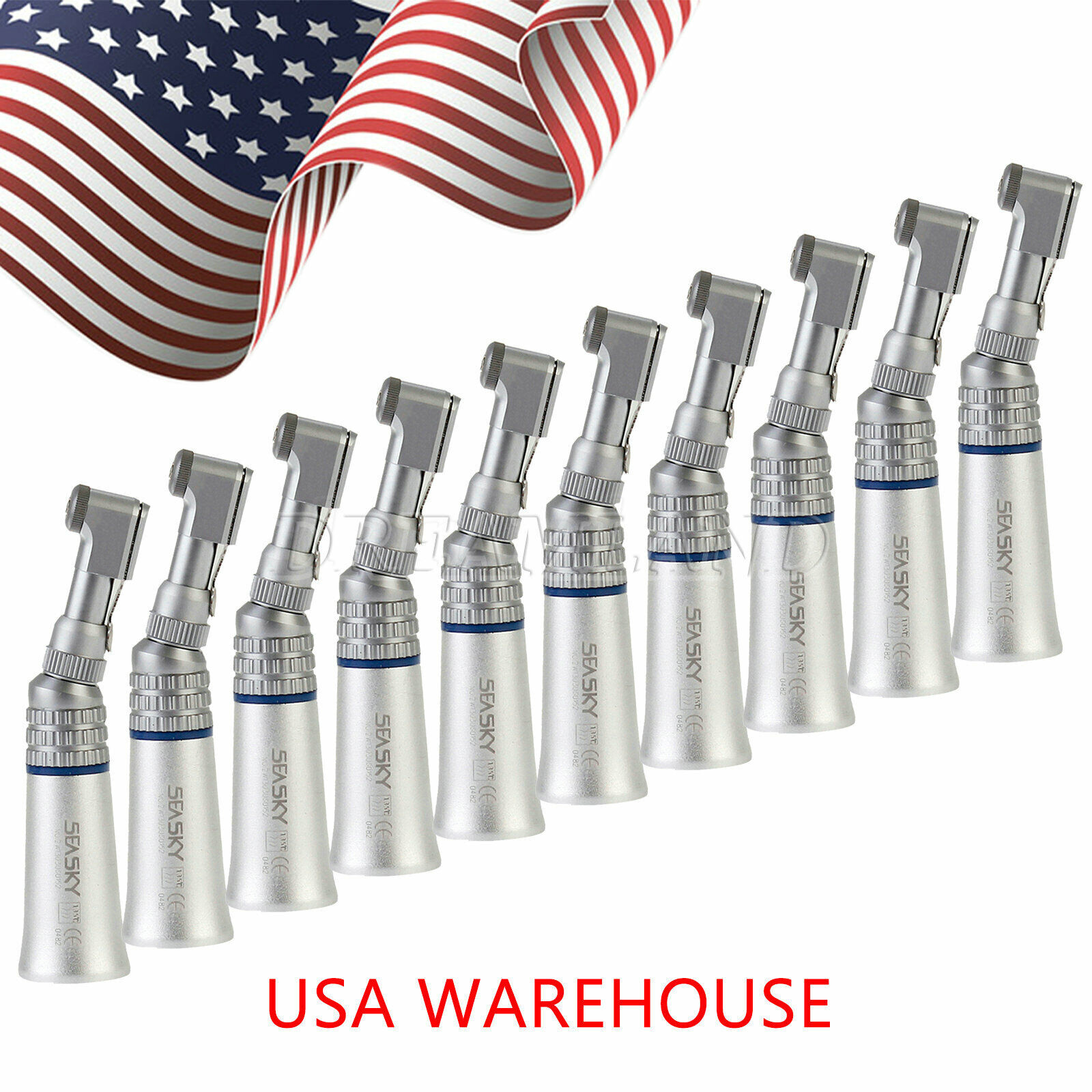 USA SEASKY Dental Slow Low Speed Handpiece Contra Angle Latch E-Type YP SK