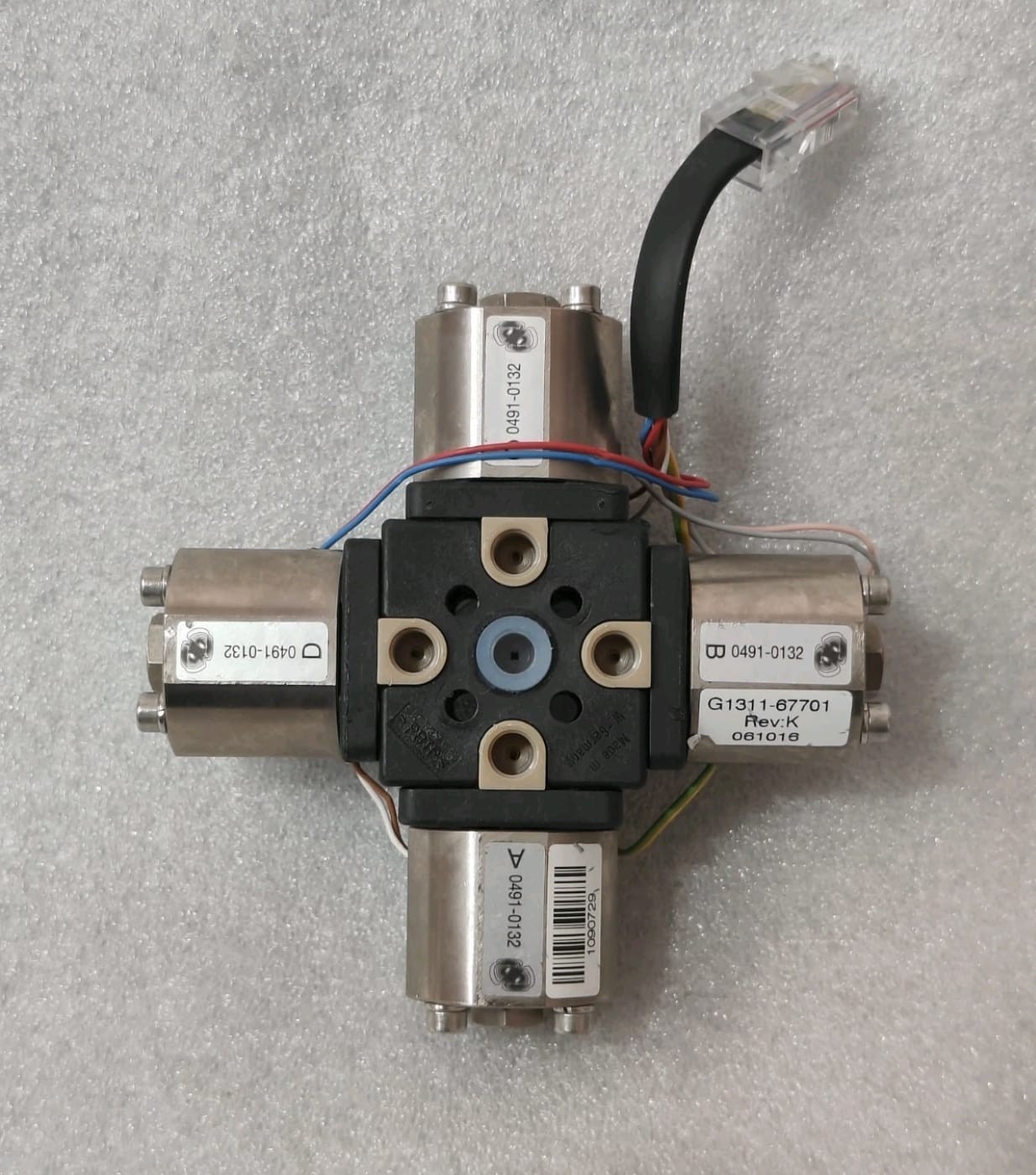 AGILENT TECHNOLOGIES G1311-67701 MCGV MULTI CHANNEL GRADIENT VALVE ASSY REV:K