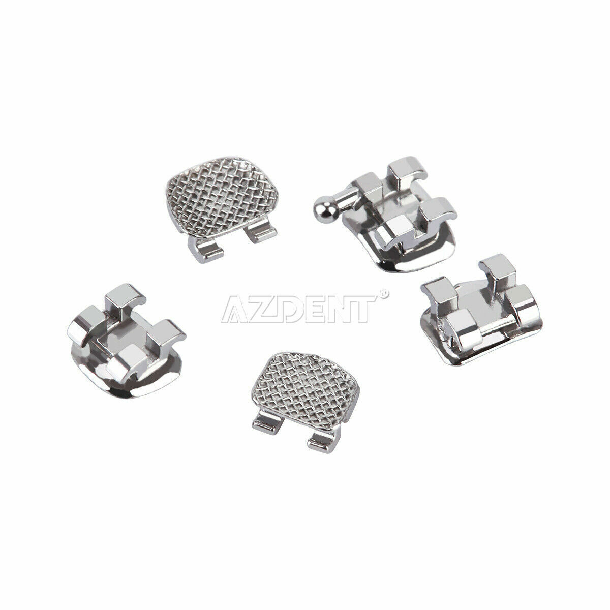 20pcs/pack Dental Orthodontic Brackets Braces Standard Edgewise Slot.022 Hooks 3