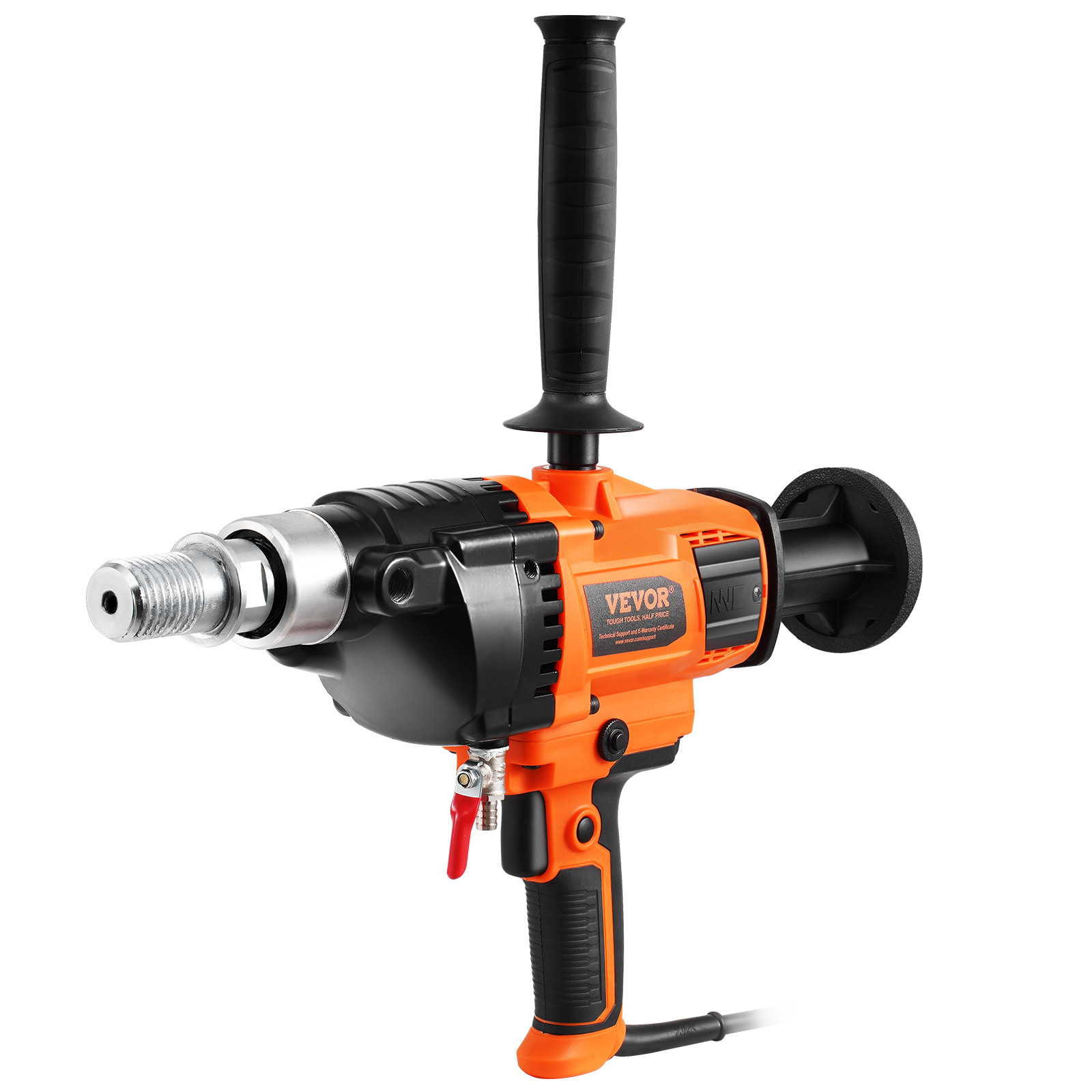 VEVOR Core Drill Machine 0.8-6.3in Dia 2000W Handheld Core Drill Rig for Mixing