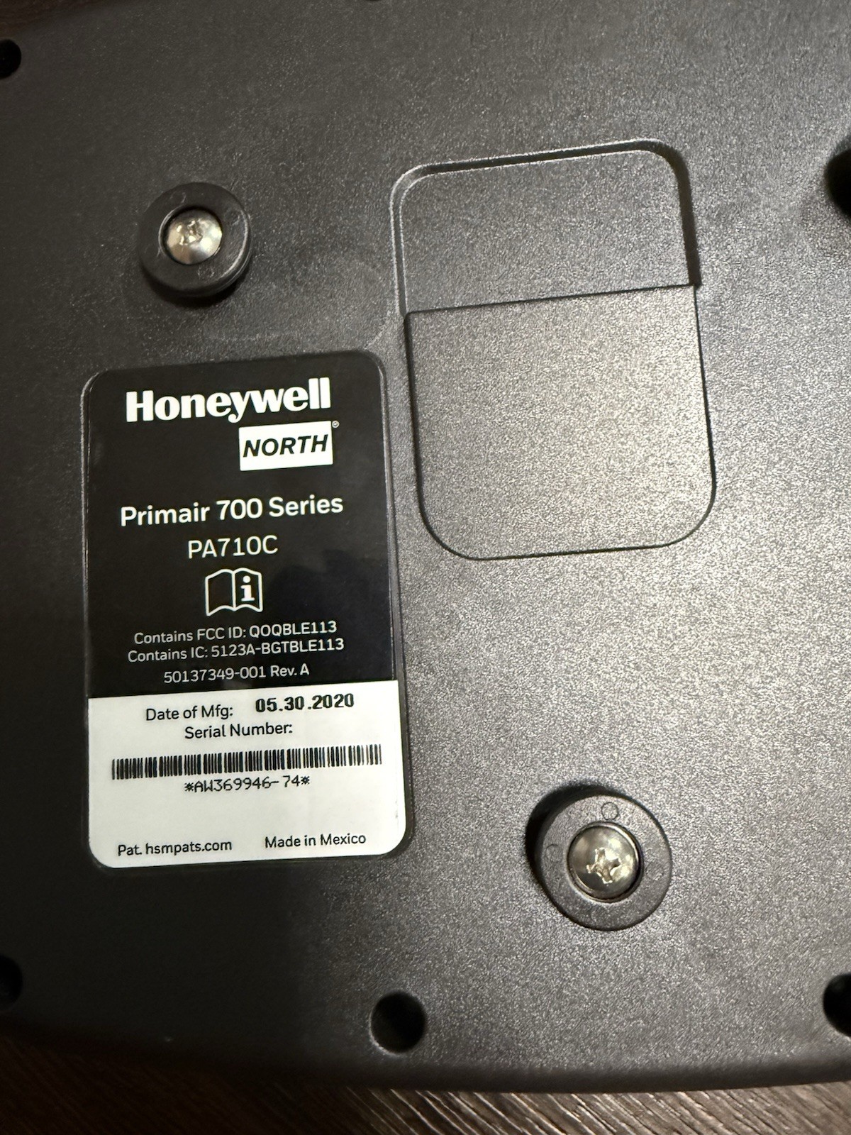Honeywell North Primair 700 PA710C Blower Unit Only + Battery & Charger PAPR
