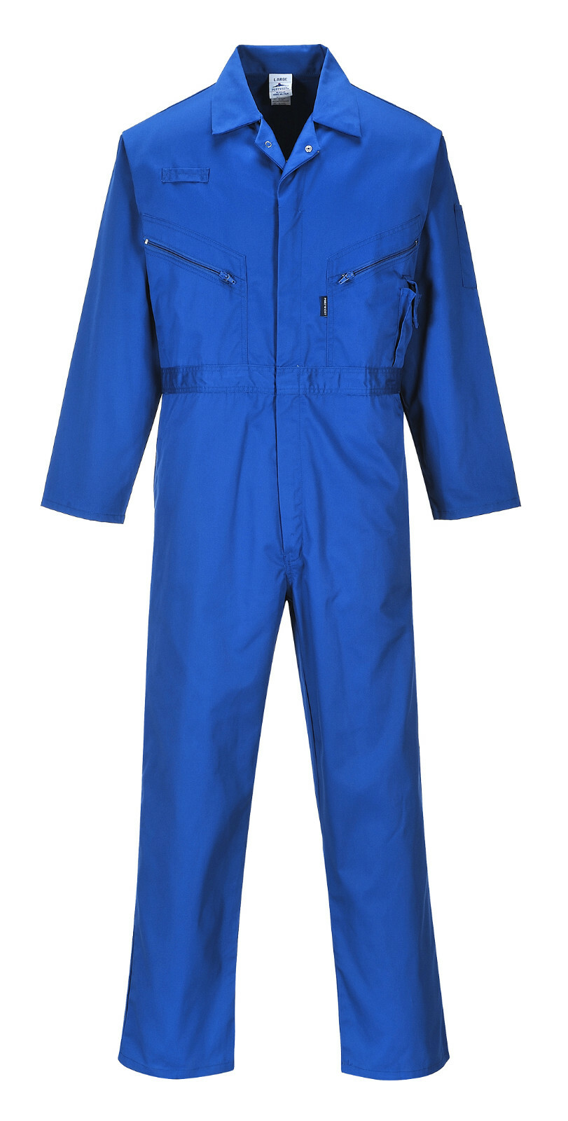Portwest C813 Liverpool Lightweight Safety Coverall 2 Way Zipper