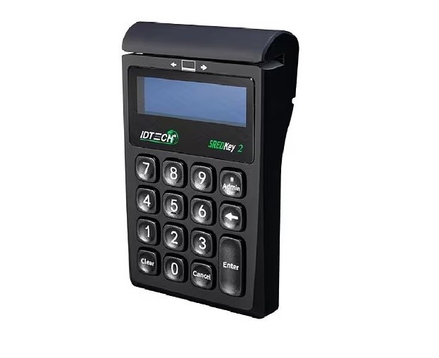 Open Box ID Tech SREDKey 2 Encrypted USB With MSR KeyPad Card Reader IDSK2-535E
