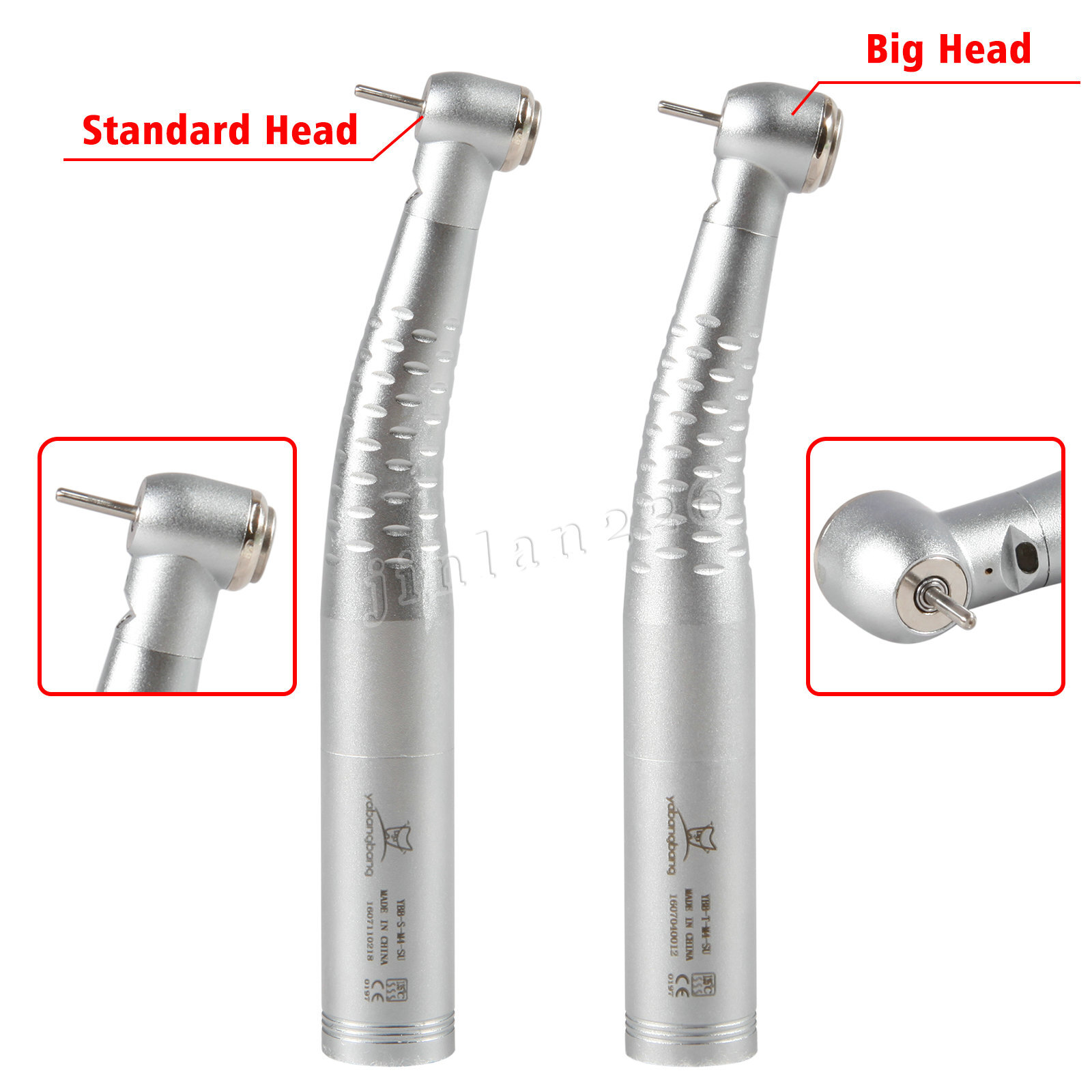KAVO Style Dental Fiber Optic LED High Speed Handpiece / Quick Coupler 4/6 Holes