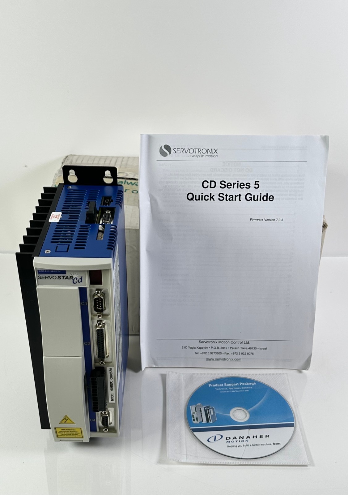 (NEW) Kollmorgen CR06550 Servostar CD Servo Drive