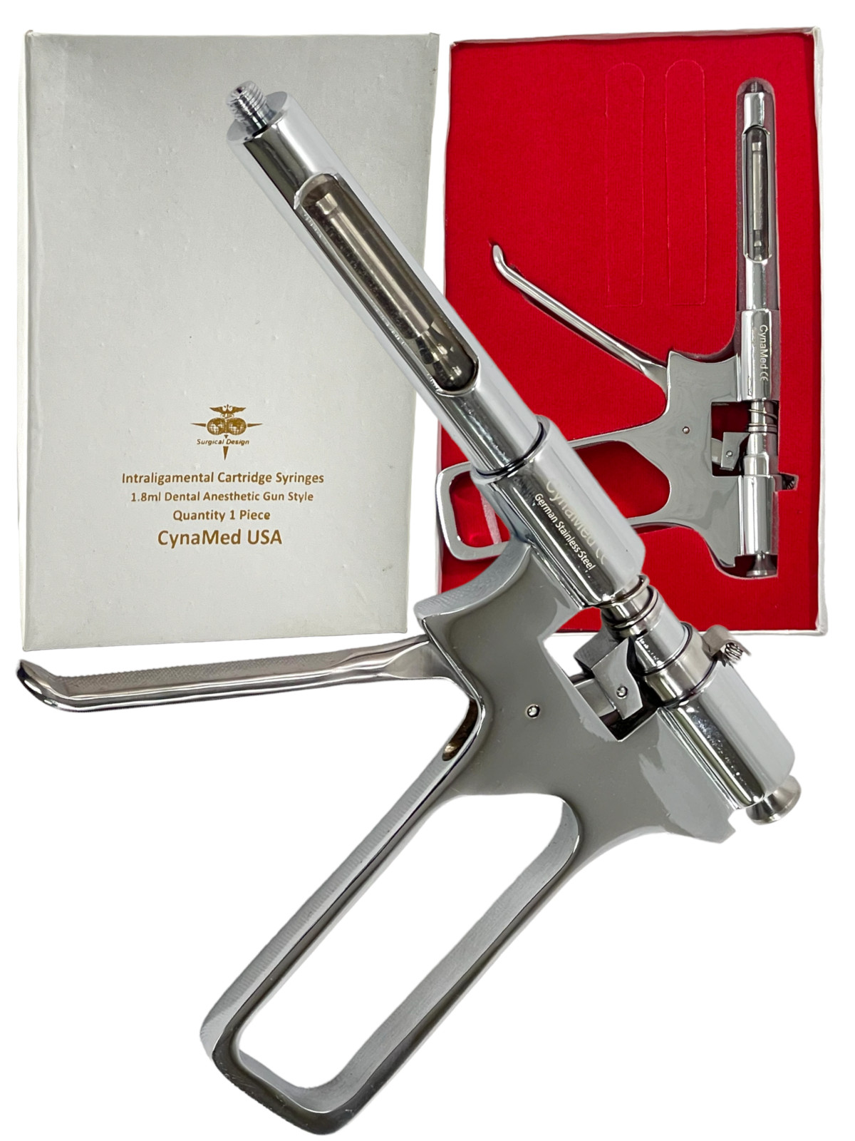 1 Ligmaject Intraligamental Anesthetic Pistol Gun Syringe Dental Instrument CE