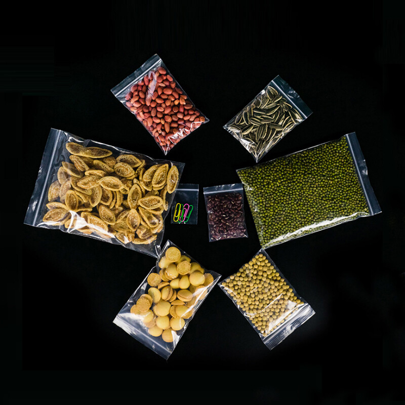 Clear Zip Seal Plastic Bags Jewelry Zipper Top Lock Reclosable Baggies 2 Mil 2ML