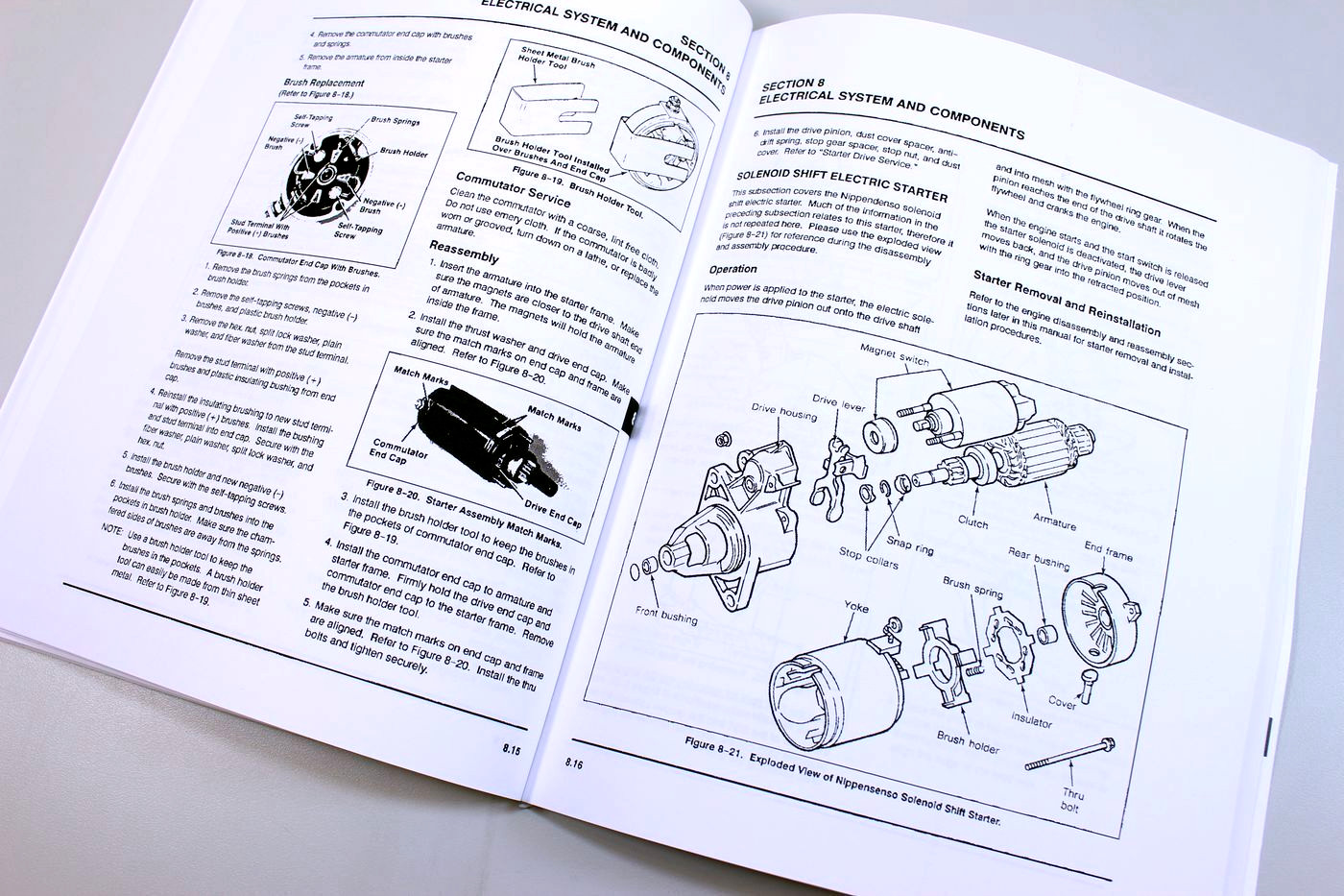 Kohler Magnum M18 M20 Twin Cylinder Gas Engine Service Repair Manual Shop Book