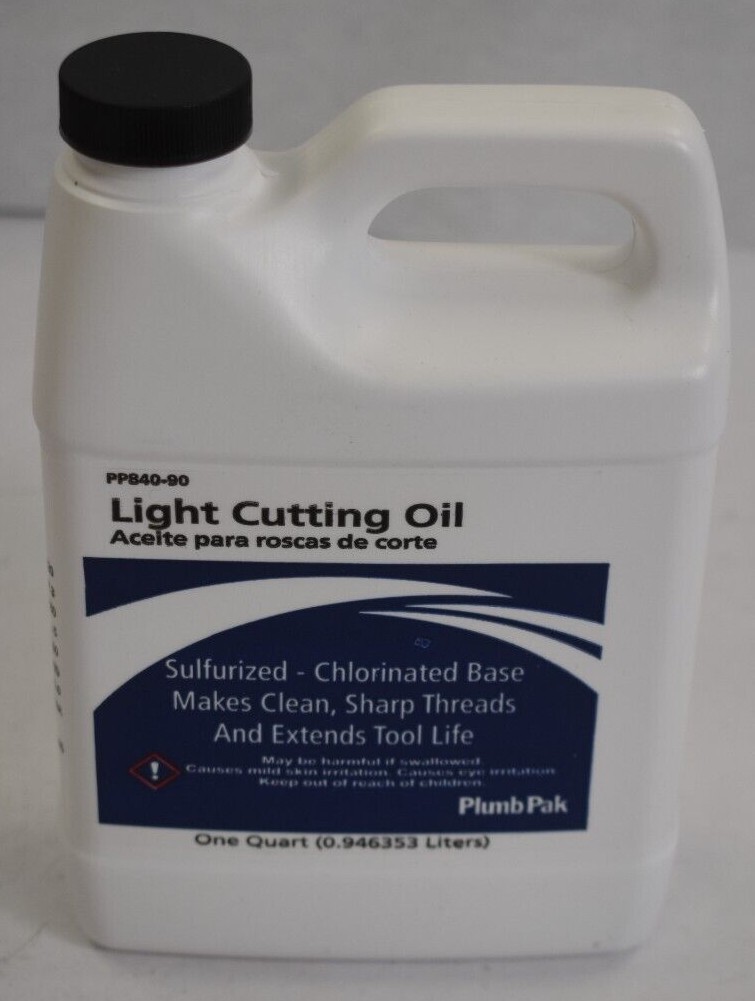 Plumb Pak PP840-90 Light CUtting Oil Sulfurized Chlorinated Base Threading 1qt